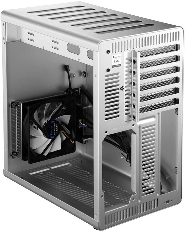 Tour midi Jonsbo RM2 SILVER Boîtier PC argent