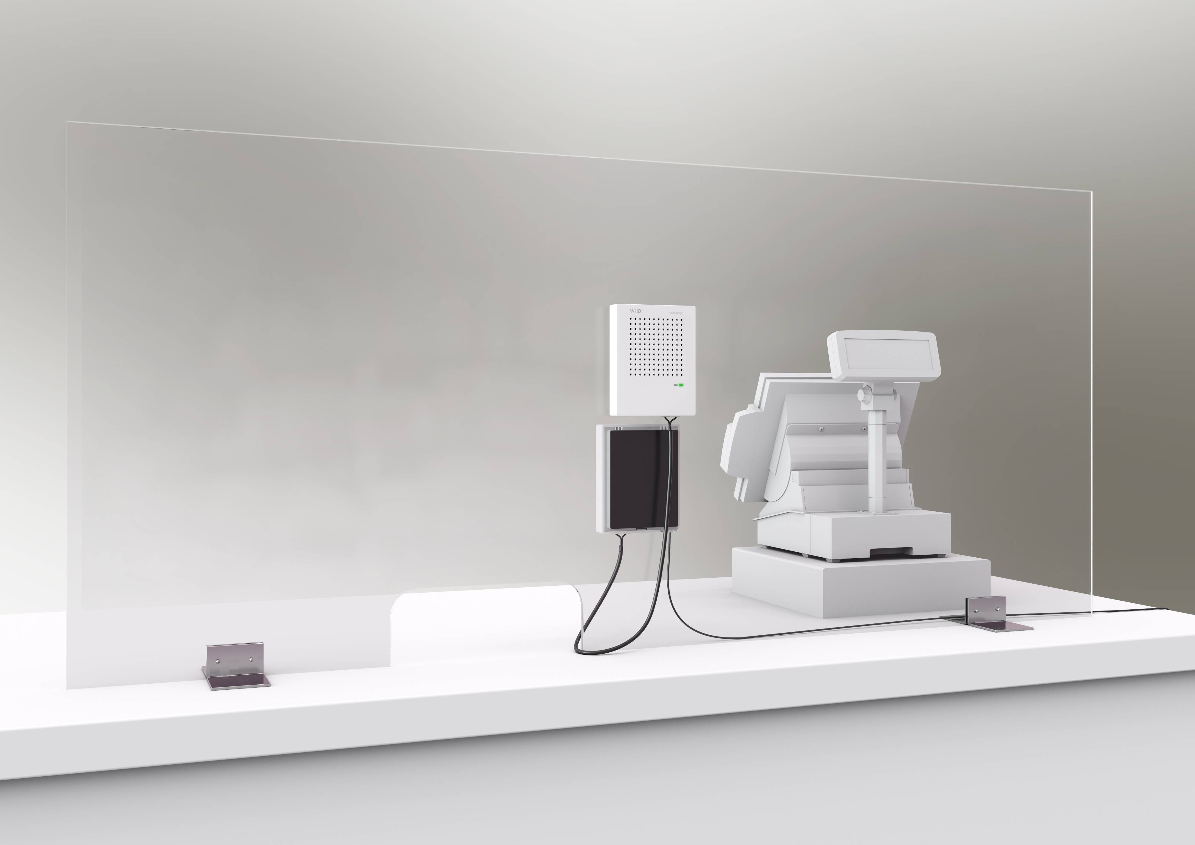 WHD 111-020-04-202-02 Interphone classique blanc