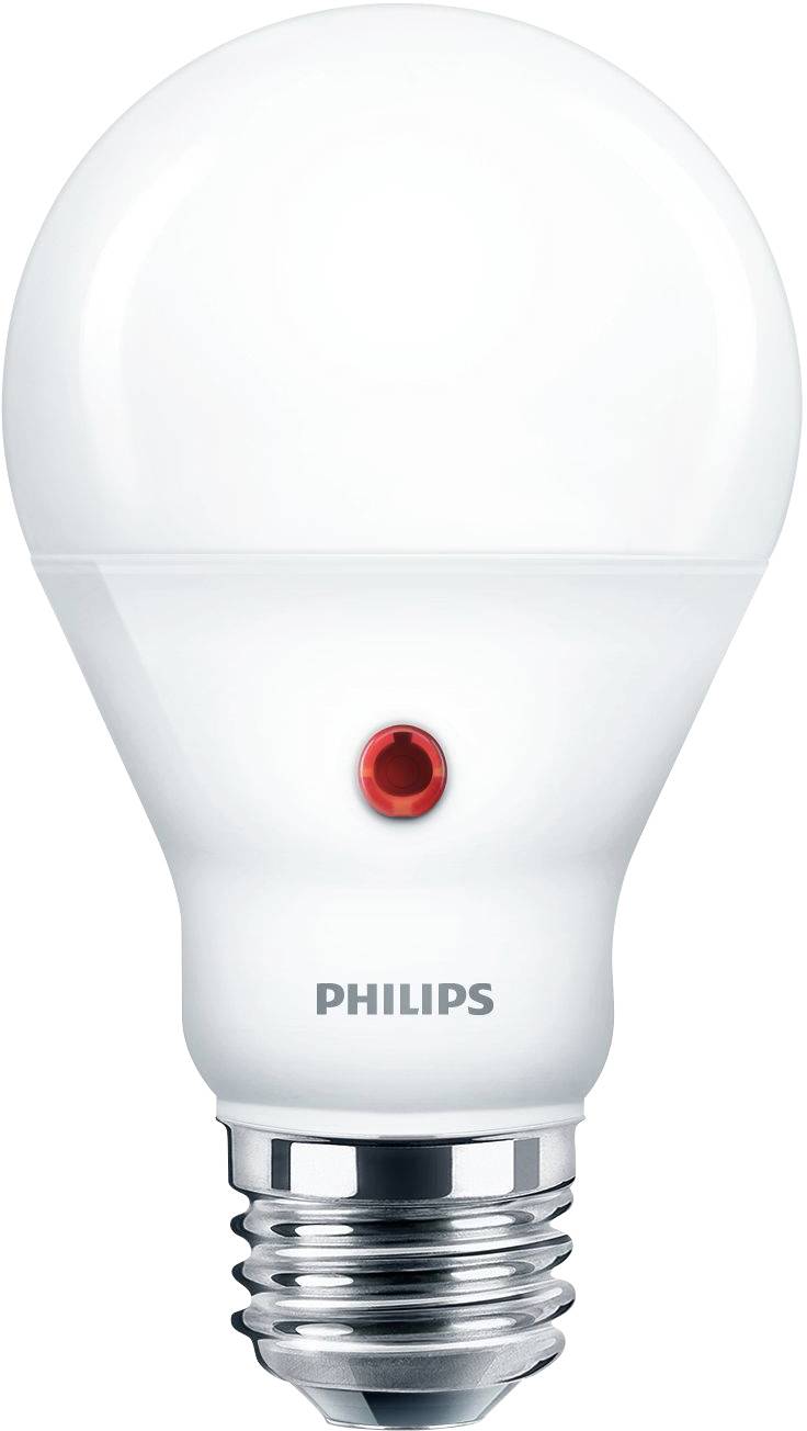 Philips LED 78269600 LED CEE F (A - G) 7.5 W = 60 W blanc chaud (Ø x L) 6.2 cm x 11.4 cm avec capteur de lumière du jour 1 pc(s)