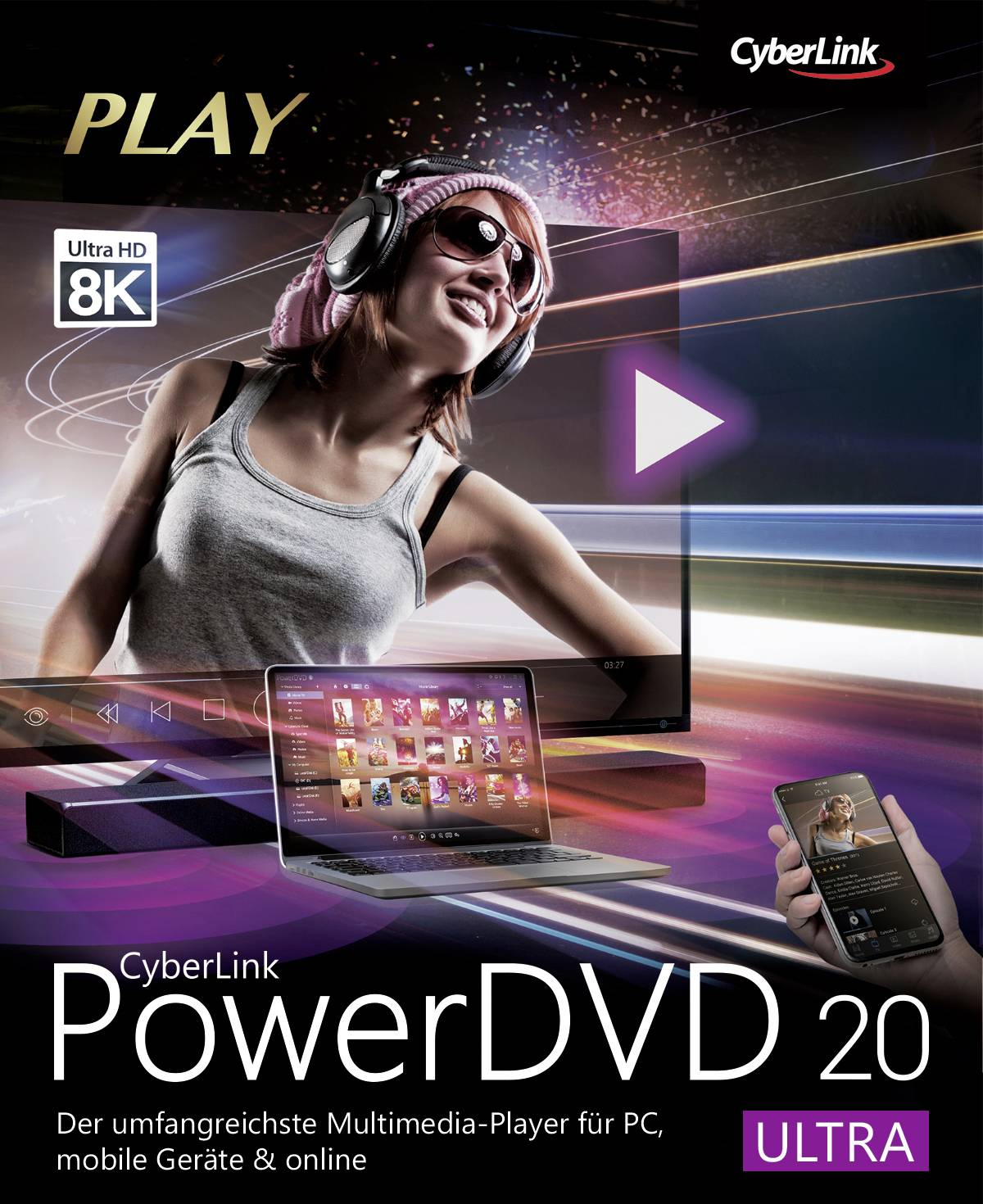 Cyberlink 1051653 version complète, 1 licence Windows Montage vidéo