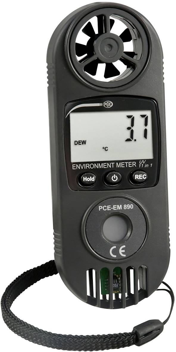 PCE Instruments PCE-EM 890 Anémomètre 0.4 à 30 m/s