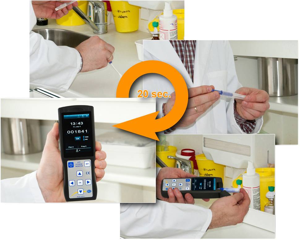 PCE Instruments PCE-ATP 1 Sonde alimentaire