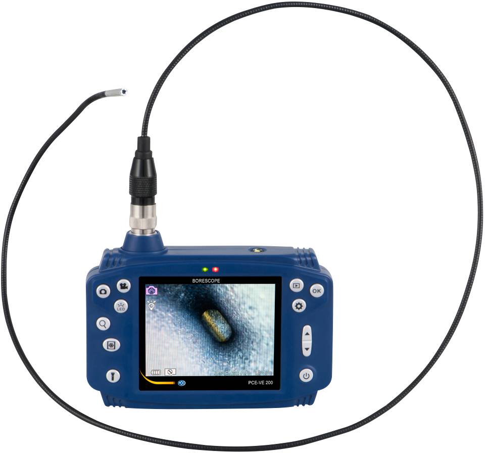 Endoscope PCE Instruments PCE-VE 200 Ø de la sonde: 4.5 mm Longueur de sonde: 1 m