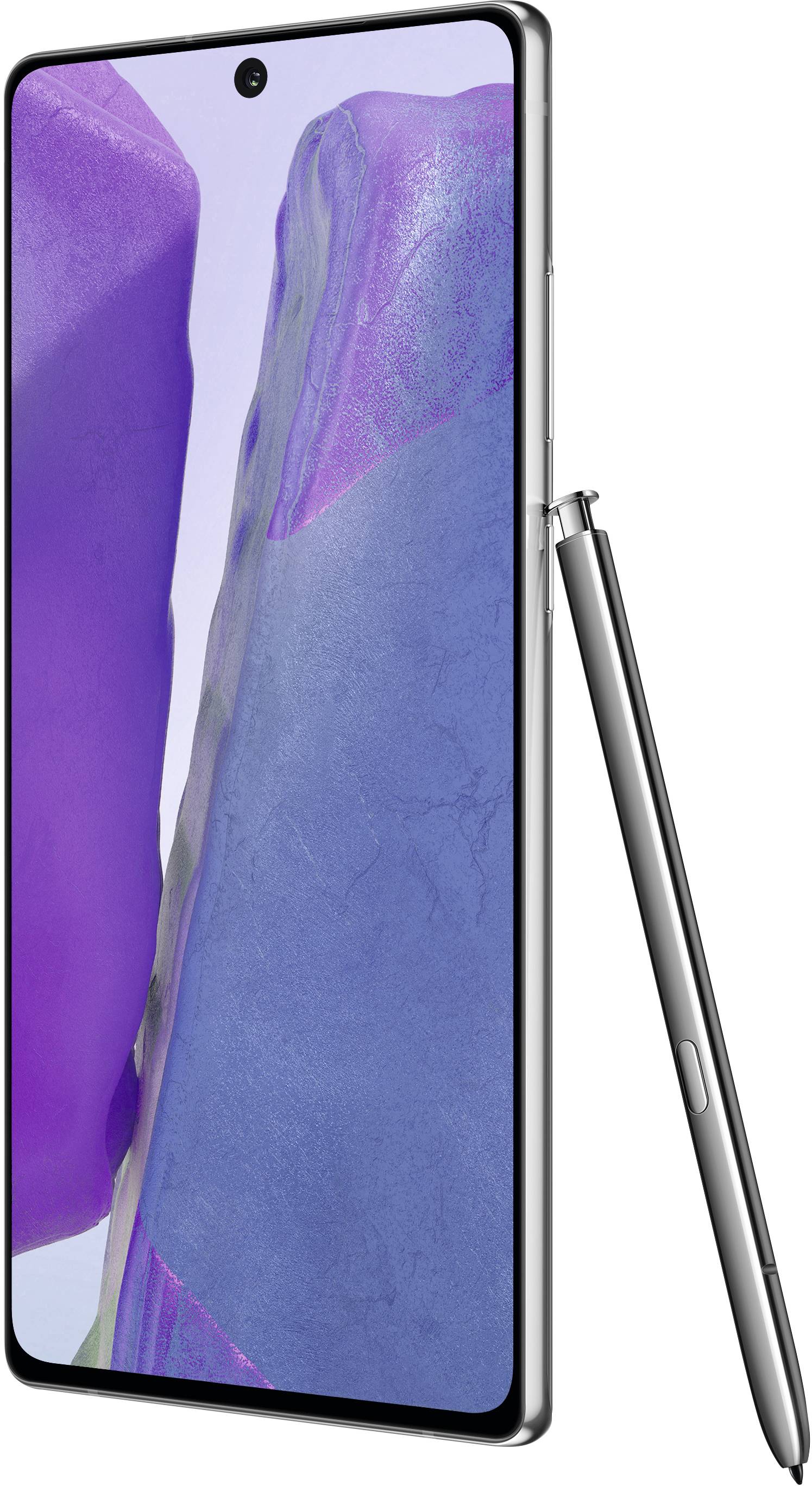 SamsungGalaxy Note 20 5G;Smartphone double SIM 4G256 GB;6.7 pouces;17 cm() double SIMAndroid™ 10gris