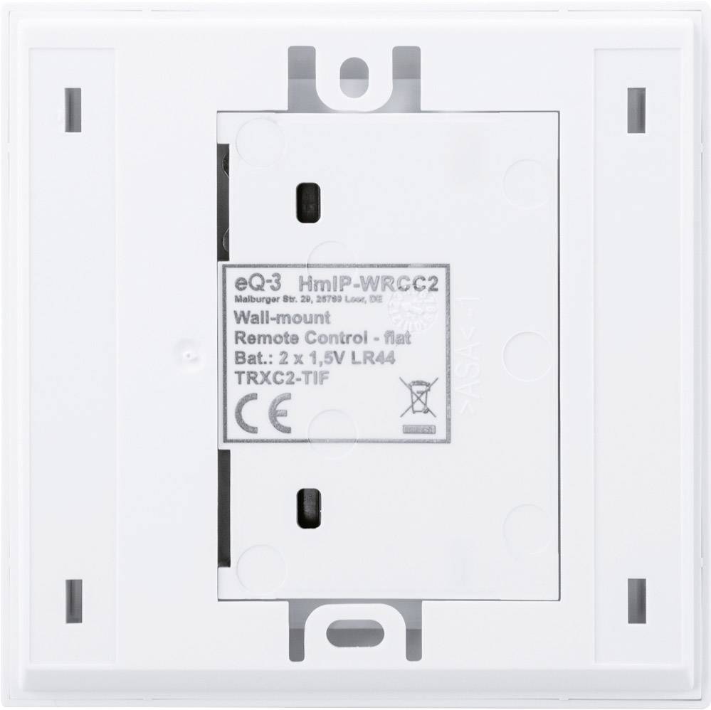 Homematic IP sans fil Interrupteur mural HmIP-WRCC2