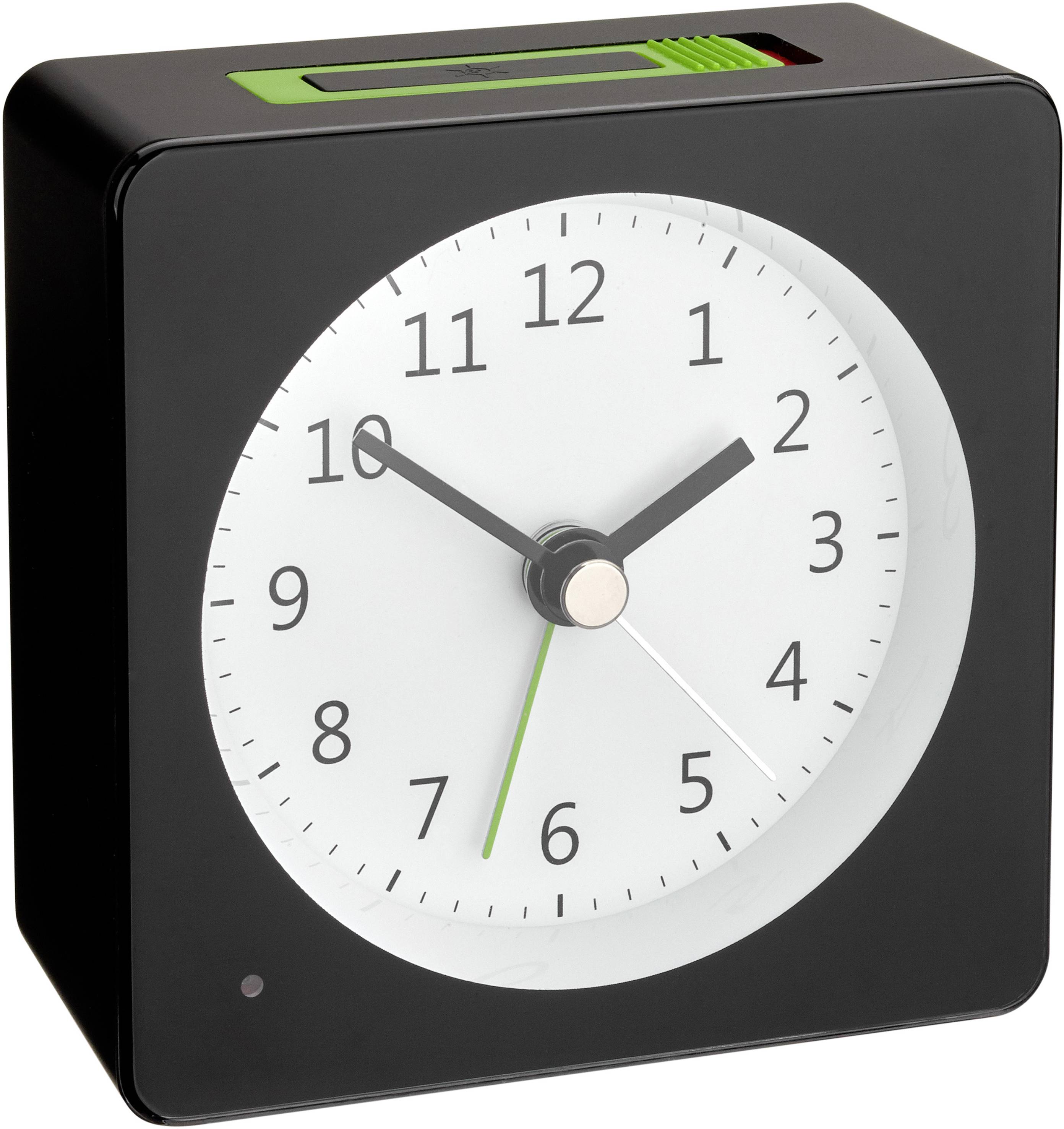 TFA Dostmann 60.1031.01 à quartz Réveil noir Heures de réveil 1