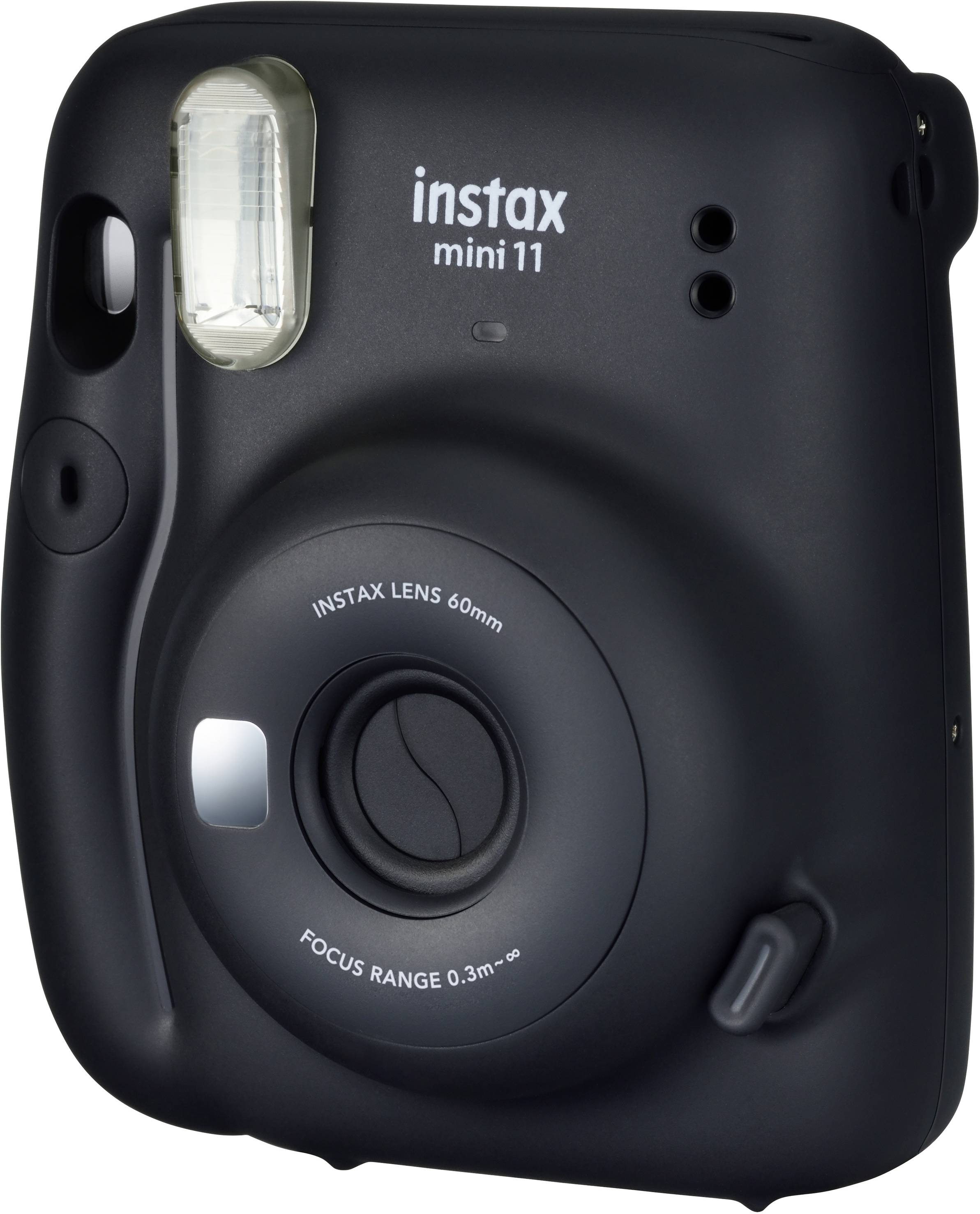 Fujifilm instax Mini 11 Appareil photo à développement instantané charbon de bois, gris