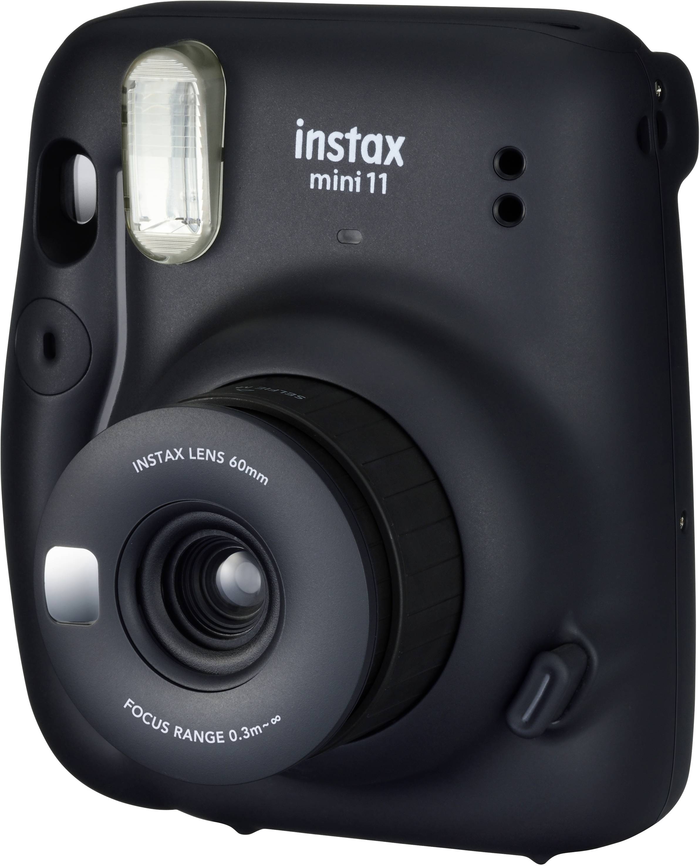 Fujifilm instax Mini 11 Appareil photo à développement instantané charbon de bois, gris
