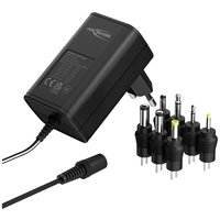 Ansmann 1201-0021 Bloc d'alimentation réglable 12 V/DC, 9 V/DC, 7.5 V/DC, 6 V, 4.5 V/DC, 3 V 300 mA 3.60 W Ansmann 1201-0021 Bloc d'alimentation réglable 12 V/DC, 9 V/DC, 7.5 V/DC, 6 V, 4.5 V/DC, 3 V 300 mA 3.60 W
