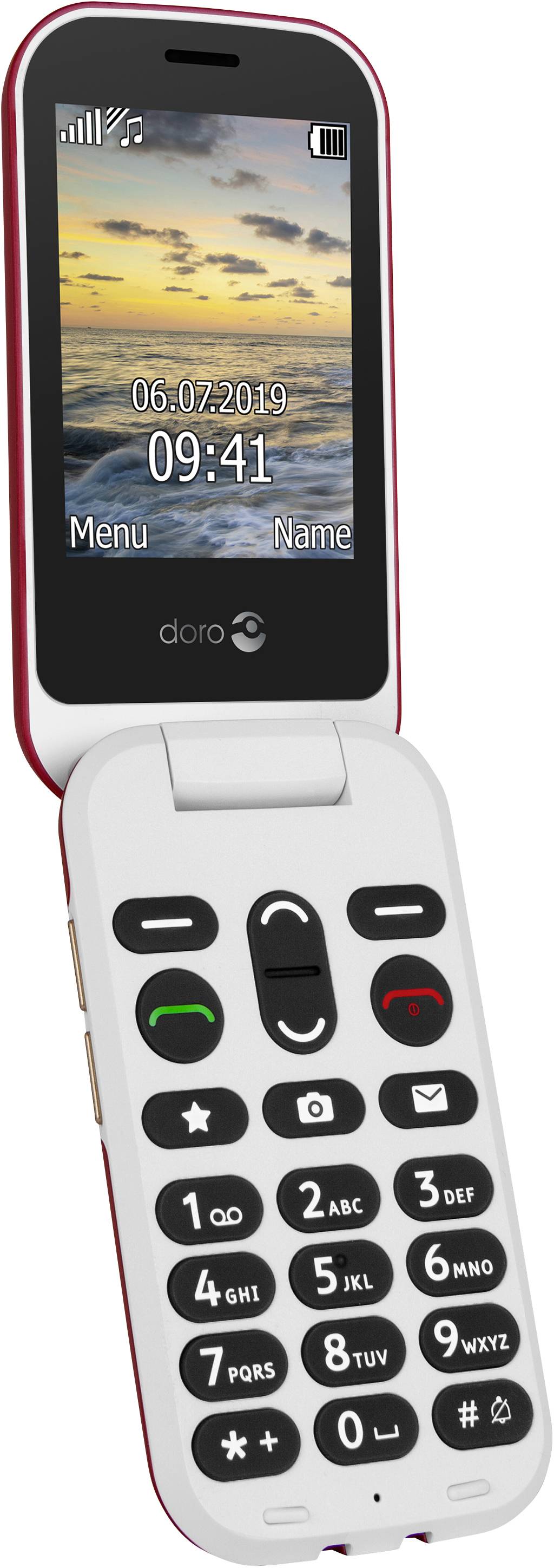 doro 6060 Téléphone portable pour séniors noir