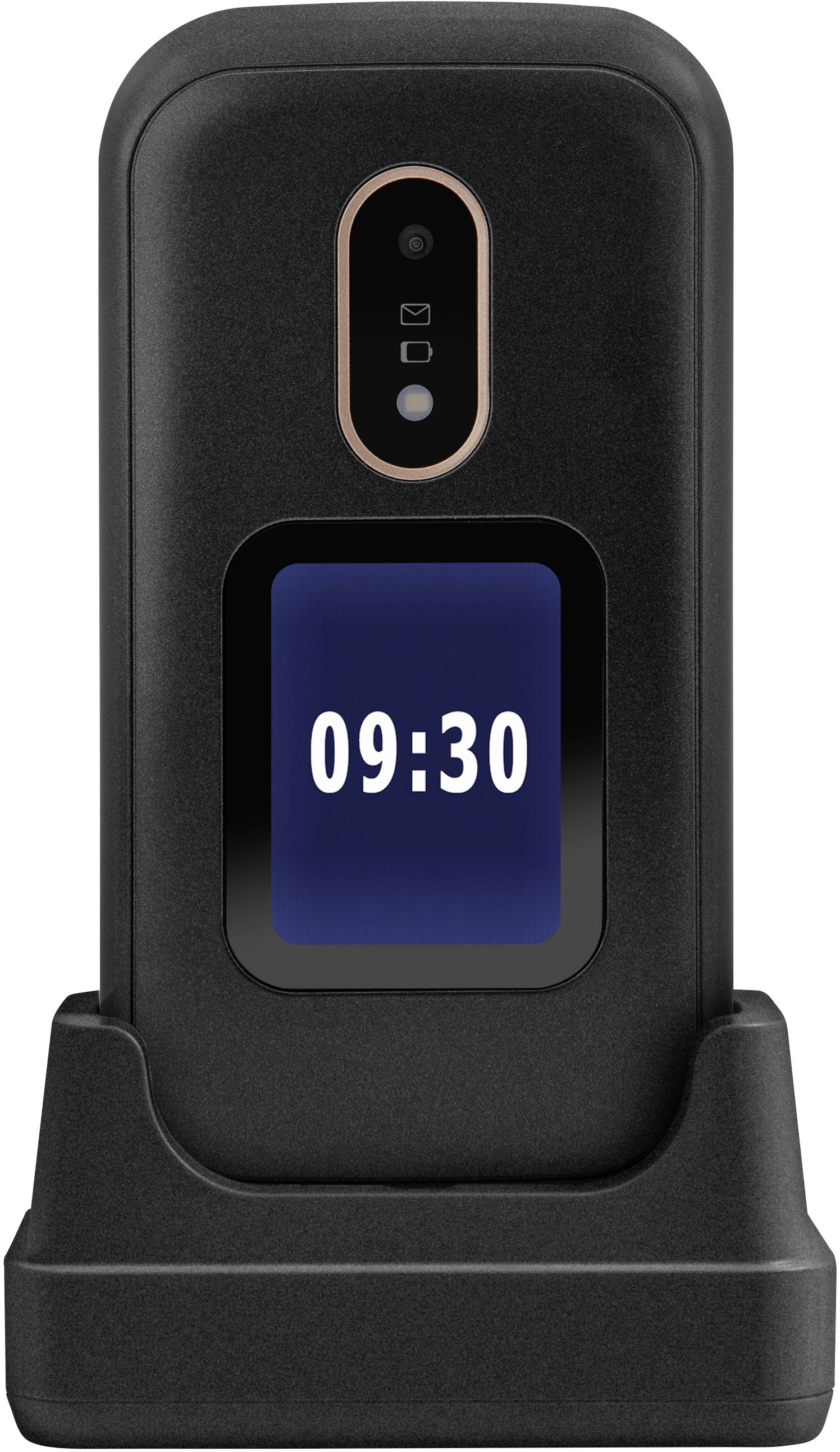 doro 6060 Téléphone portable pour séniors noir