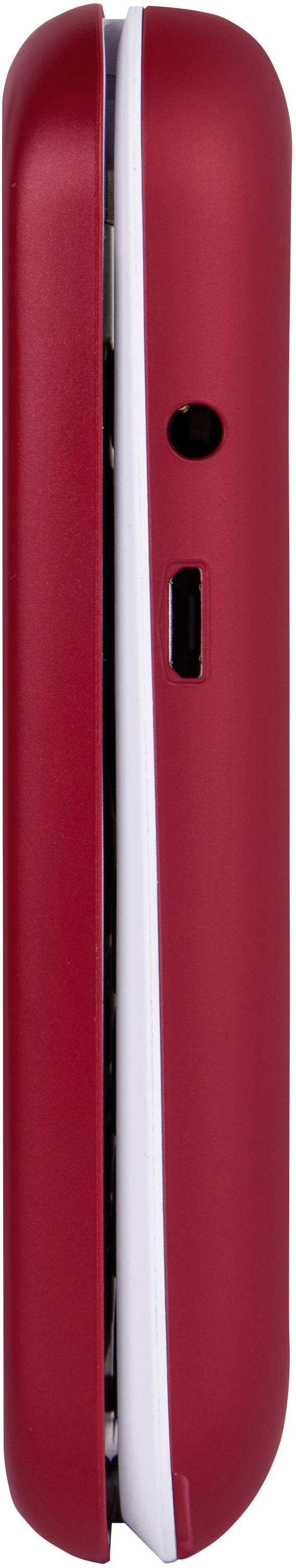 doro 6040 Téléphone portable pour séniors rouge