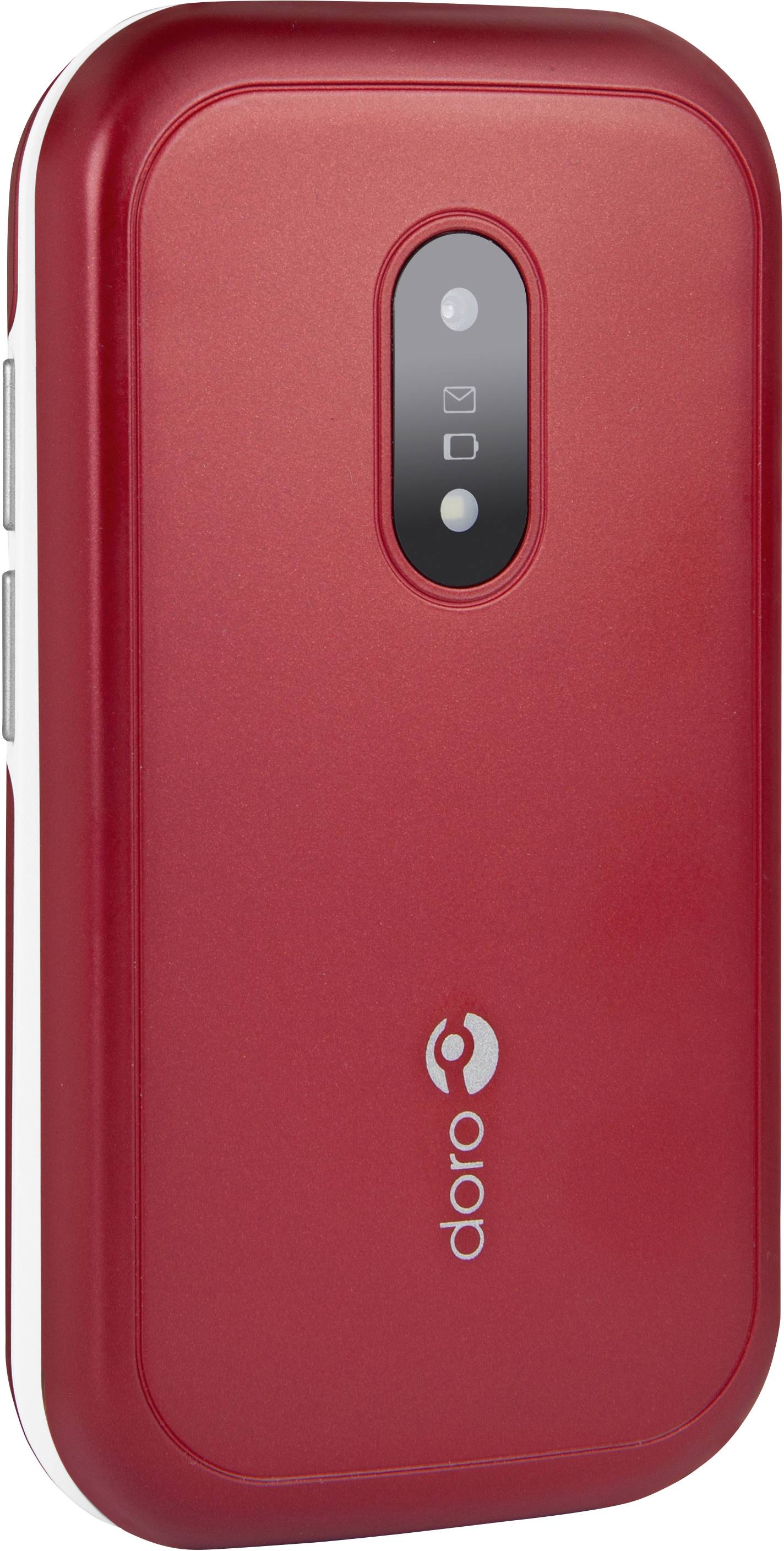 doro 6040 Téléphone portable pour séniors rouge