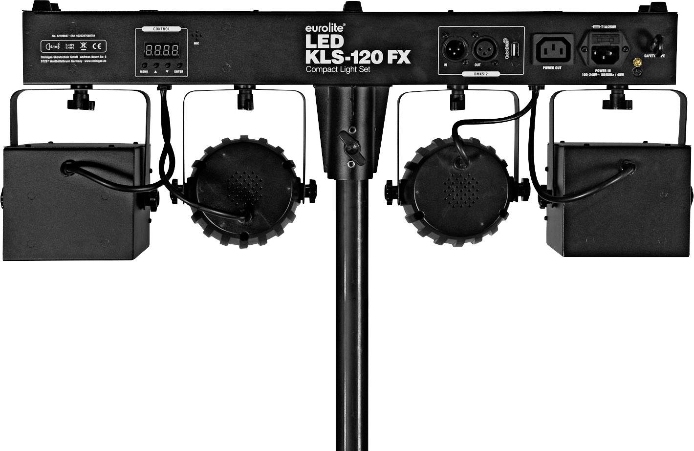 Eurolite KLS-120 FX Projecteur PAR LED