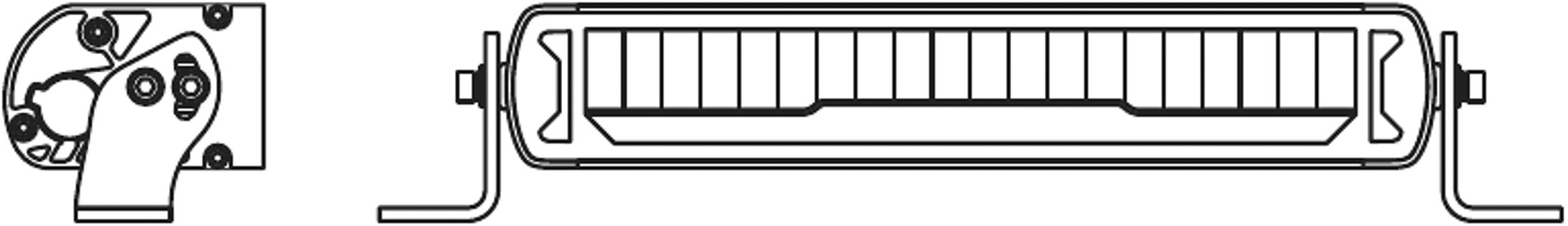 Osram Automotive Feu de route LEDDL110-CB LEDDL110-CB LED avant (L x l x H) 54 x 390 x 86 mm