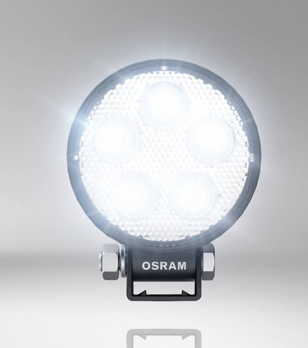 Osram Automotive Projecteur de travail 12 V, 24 V LEDriving® ROUND VX70-SP LEDWL102-SP éclairage longue portée large (L x l x H)