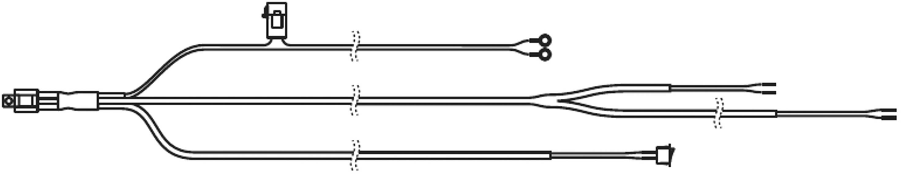 Osram Automotive Câble de connexion 12 V WIRE HARNESS AX 2LS LEDDL ACC 102