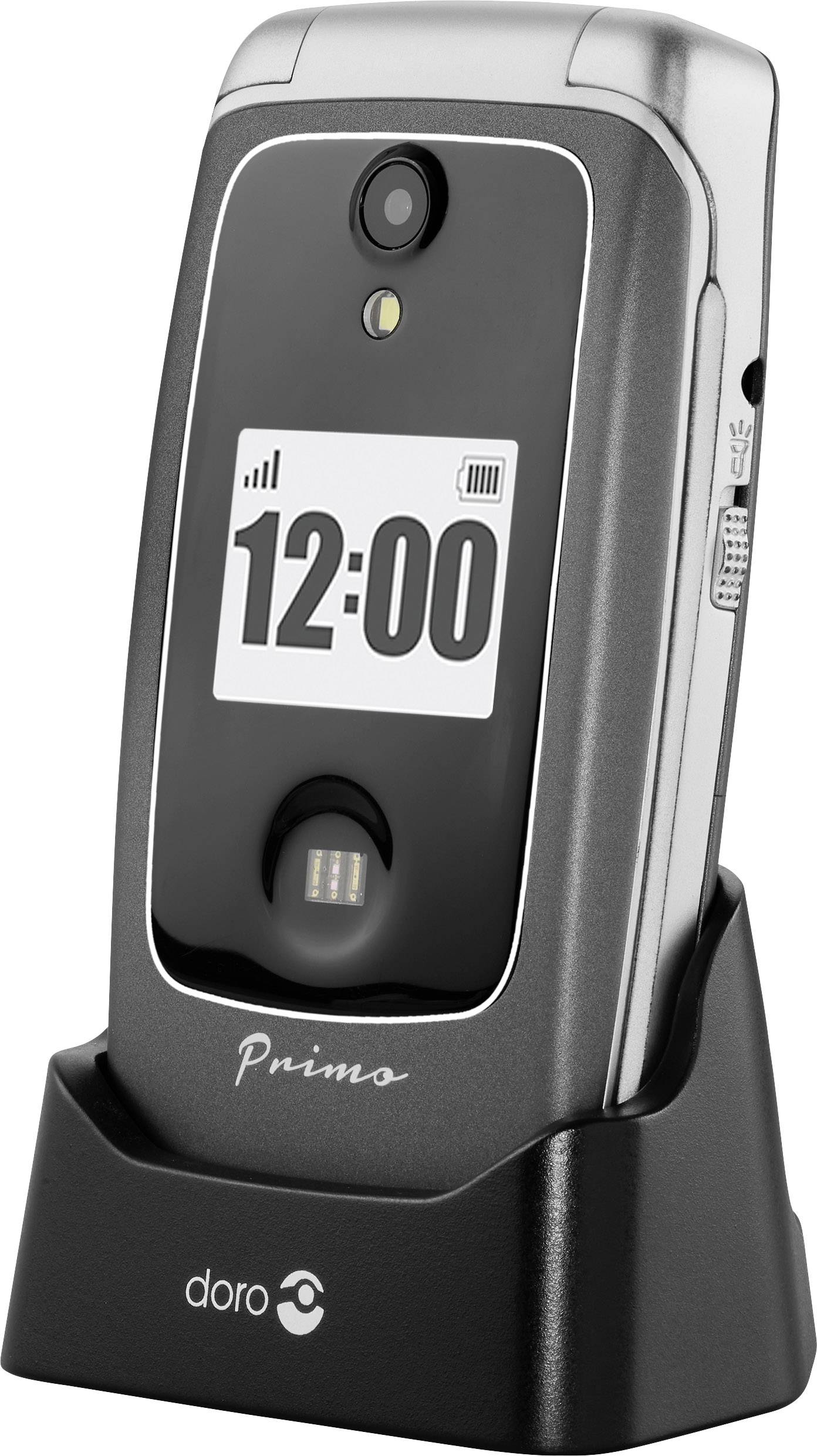 Primo by DORO 418 Téléphone portable pour séniors graphite