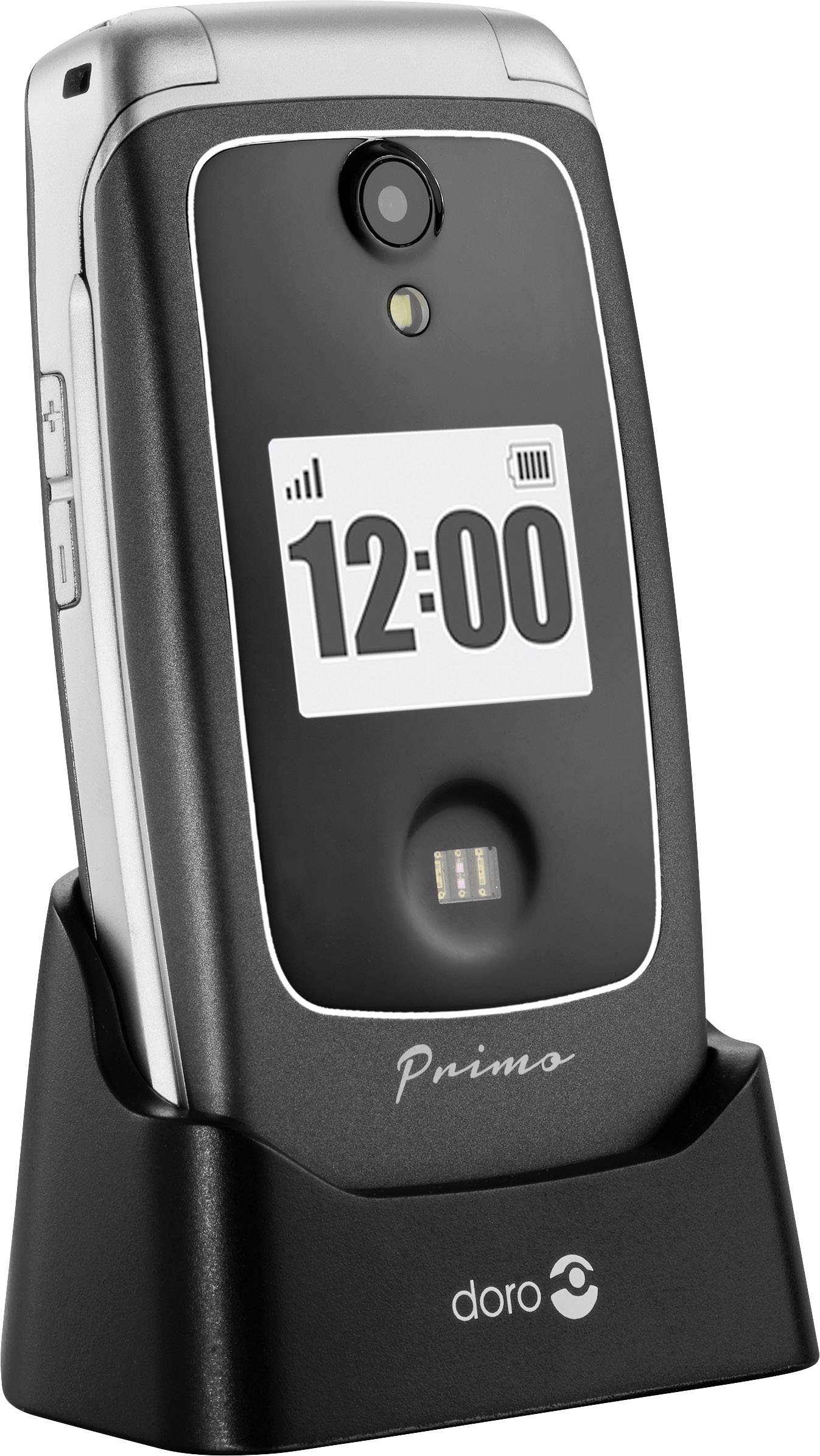 Primo by DORO 418 Téléphone portable pour séniors graphite