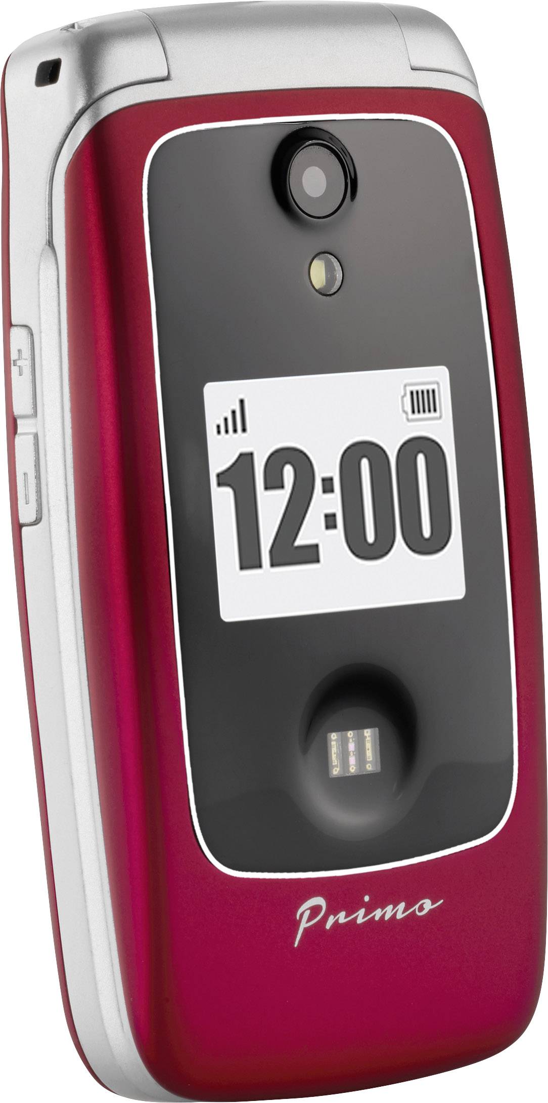 Primo by DORO 418 Téléphone portable pour séniors rouge