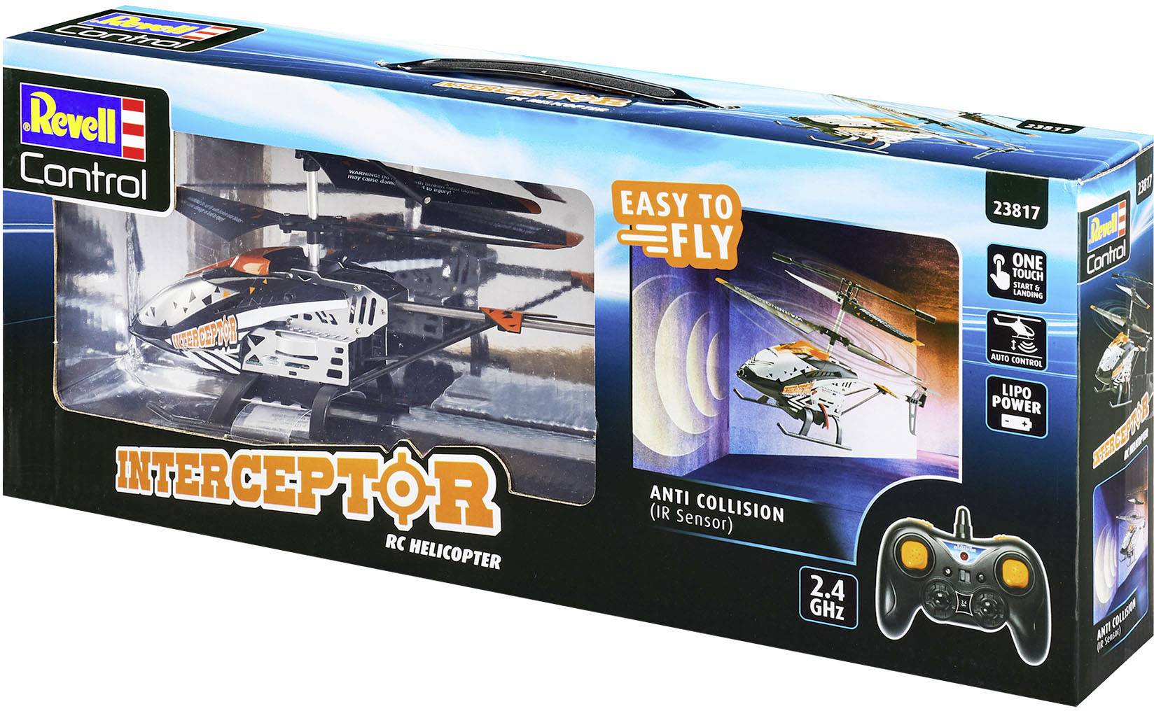 Revell Interceptor Hélicoptère RC prêt à voler (RtF)