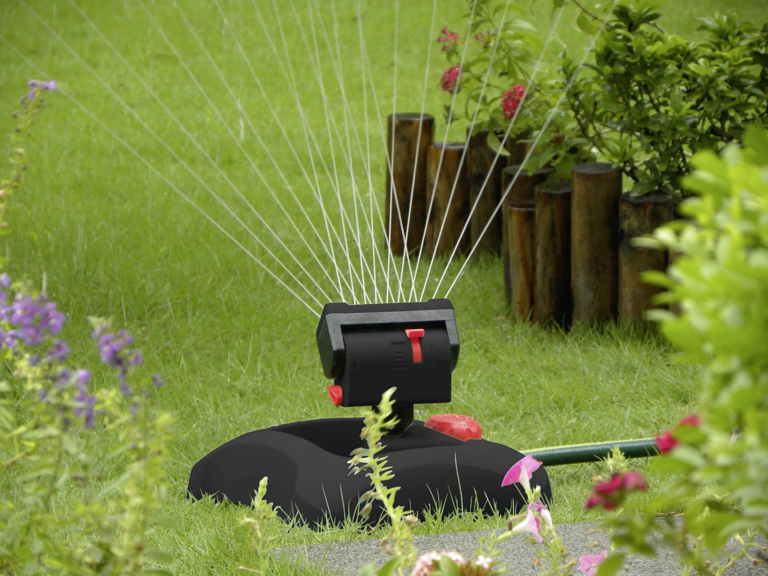 TOOLCRAFT 2302369 Arroseur oscillant 378 m² (max.)