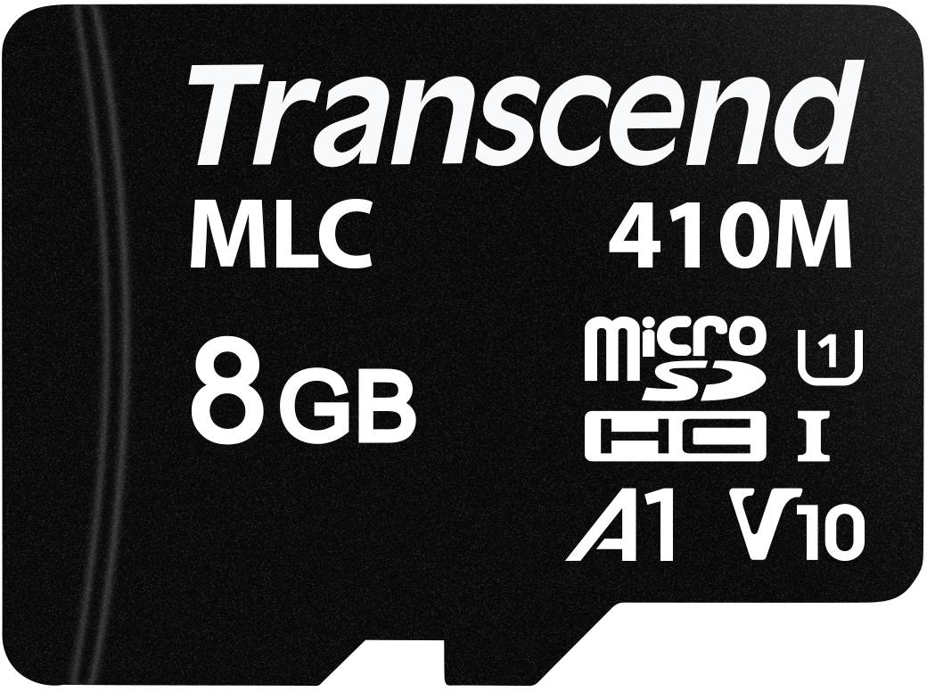 Transcend TS8GUSD410M Carte microSD industriel 8 GB Class 10 UHS-I