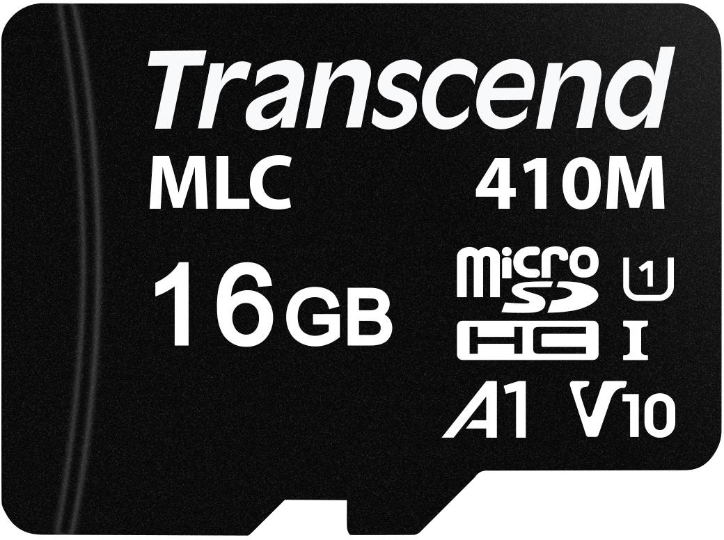 Transcend TS16GUSD410M Carte microSD industriel 16 GB Class 10 UHS-I