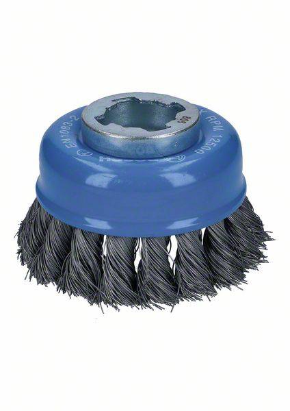Bosch Accessories Brosse à dents X-LOCK 75 mm, fil d'acier étiré 2608620726 1 pc(s)