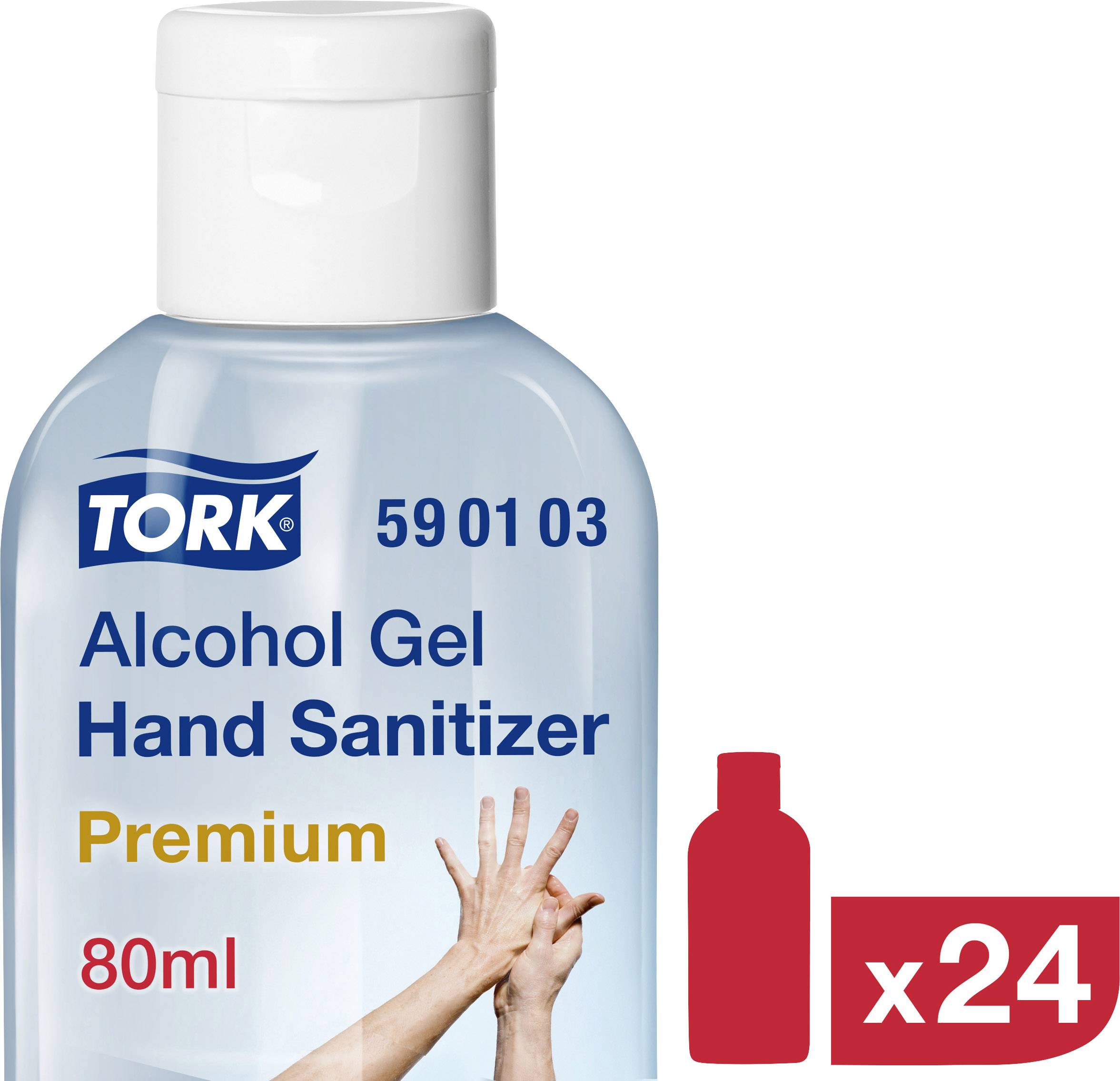 TORK 590103 Gel désinfectant 80 ml 24 pc(s)
