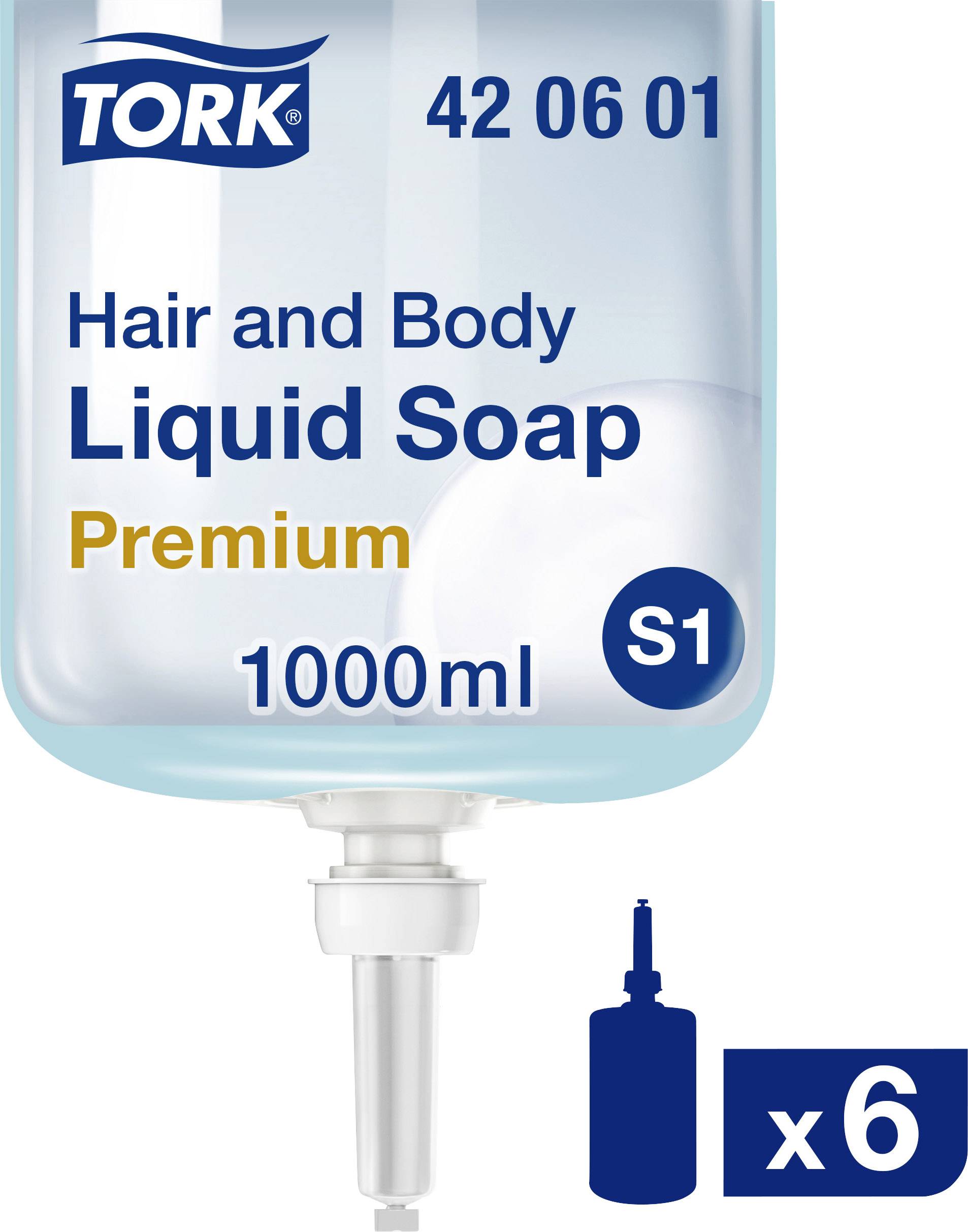 TORK Hair and Body 420601 Savon liquide 1 l 6 pc(s)