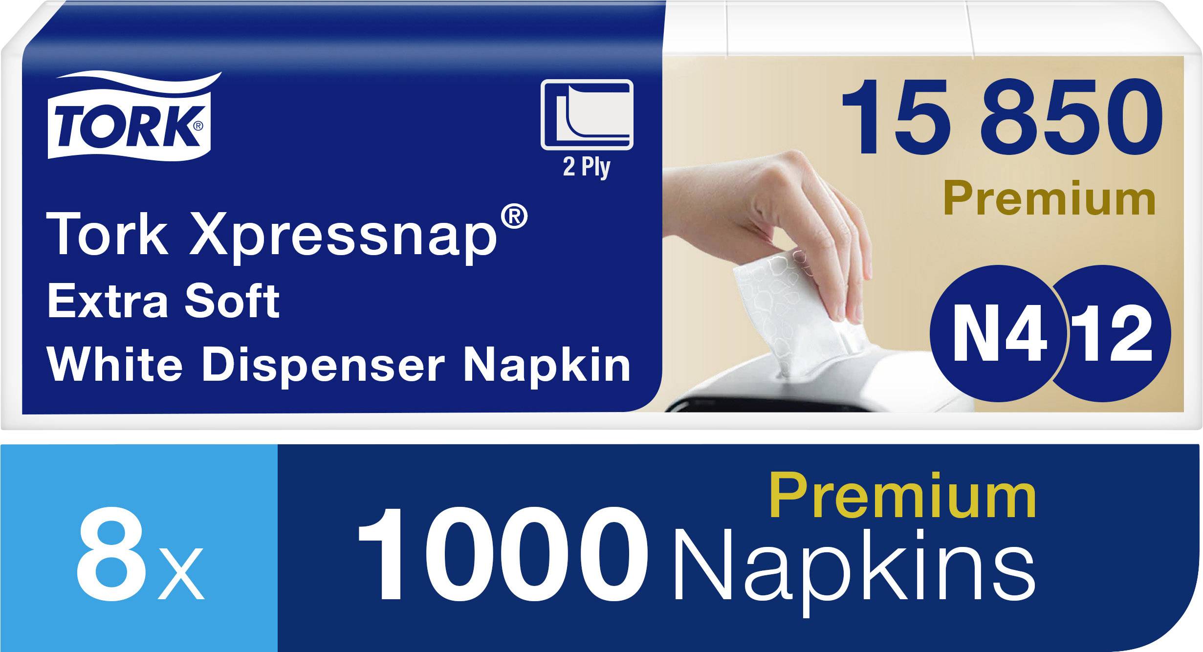 TORK Xpressnap® Serviettes en papier 15850 8 pc(s)