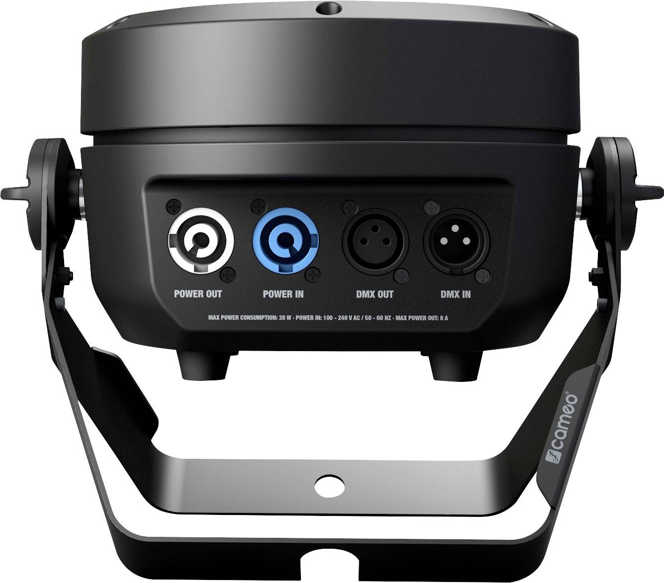 Cameo ROOT PAR 4 Projecteur PAR LED Nombre de LED (détails): 7 4 W noir