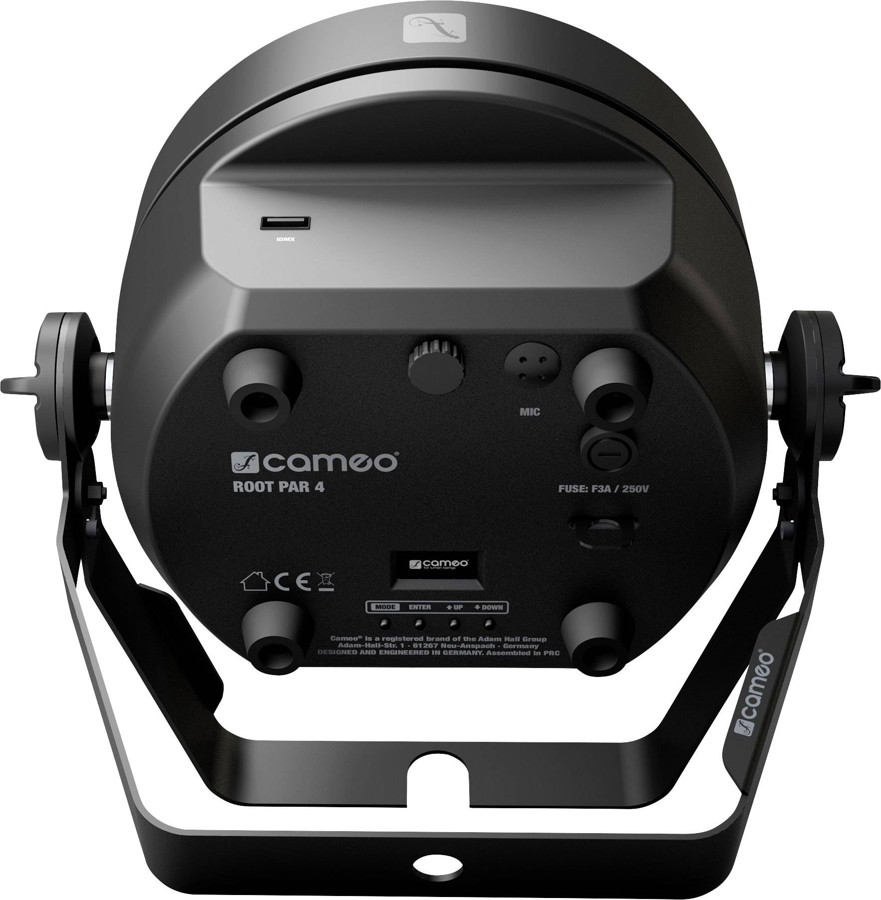 Cameo ROOT PAR 4 Projecteur PAR LED Nombre de LED (détails): 7 4 W noir