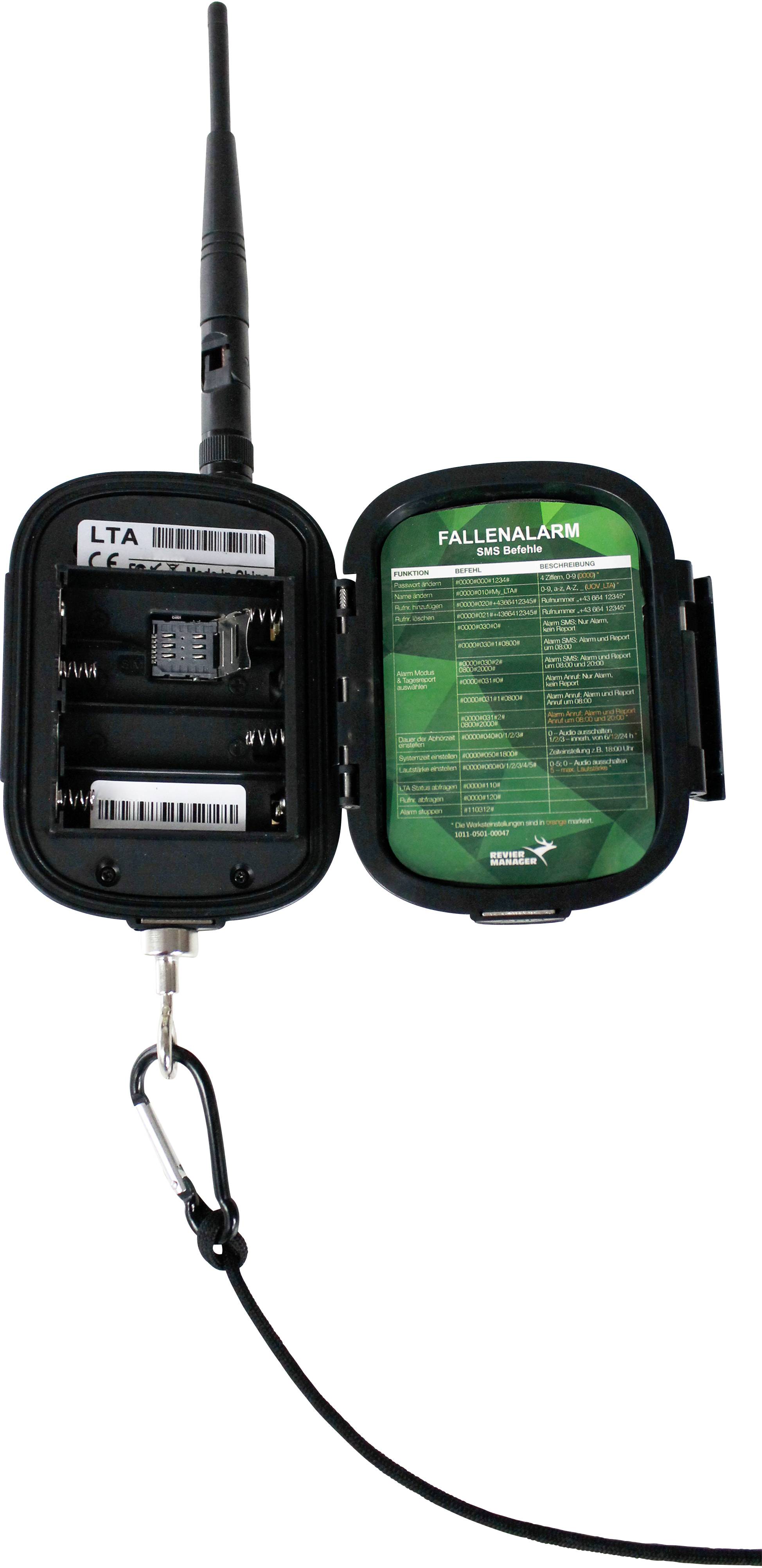 Revier Manager LTA LTA Alarme de piège