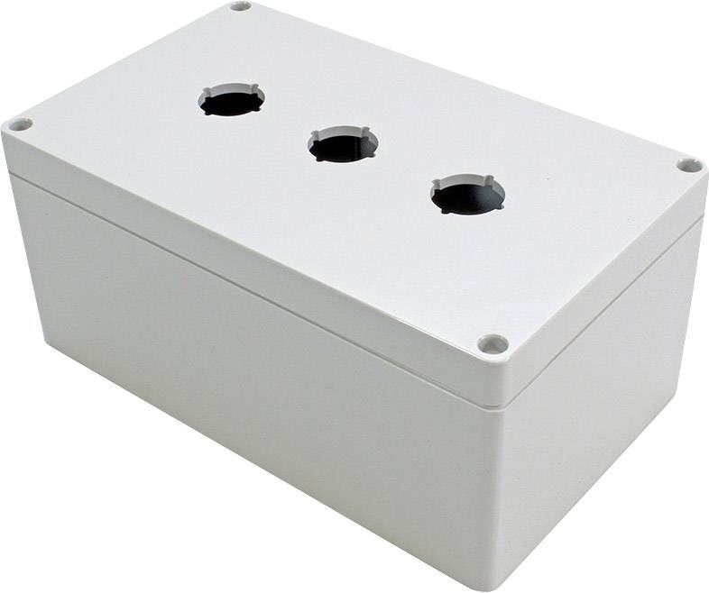 Hammond Electronics 1554MPB3 Boîtier universel 200 x 120 x 90 Polycarbonate gris 1 pc(s)