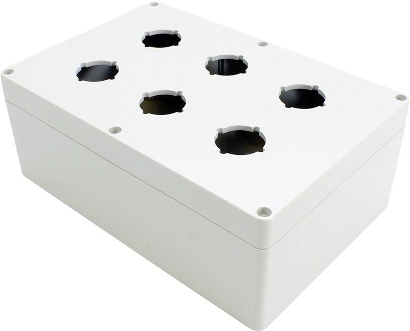 Hammond Electronics 1554PB6A Boîtier universel 240 x 160 x 90 Polycarbonate gris 1 pc(s)