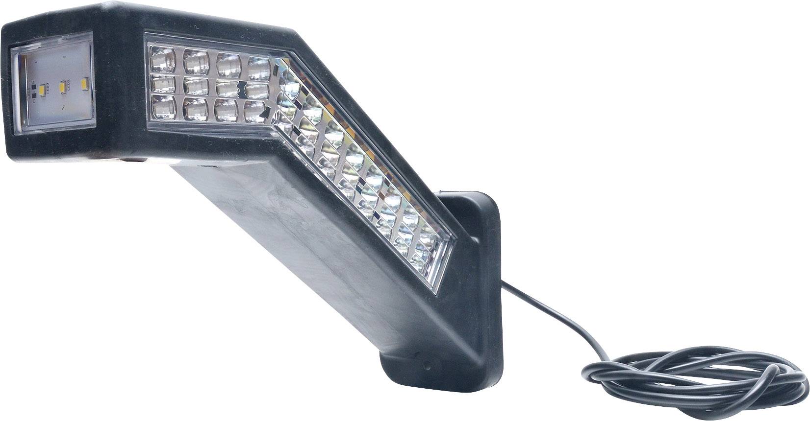 WAS Projecteur de travail 12 V/DC, 24 V/DC W168.10.1 1444 L/P éclairage de proximité (l x H) 238 mm x 181 mm 2040 lm