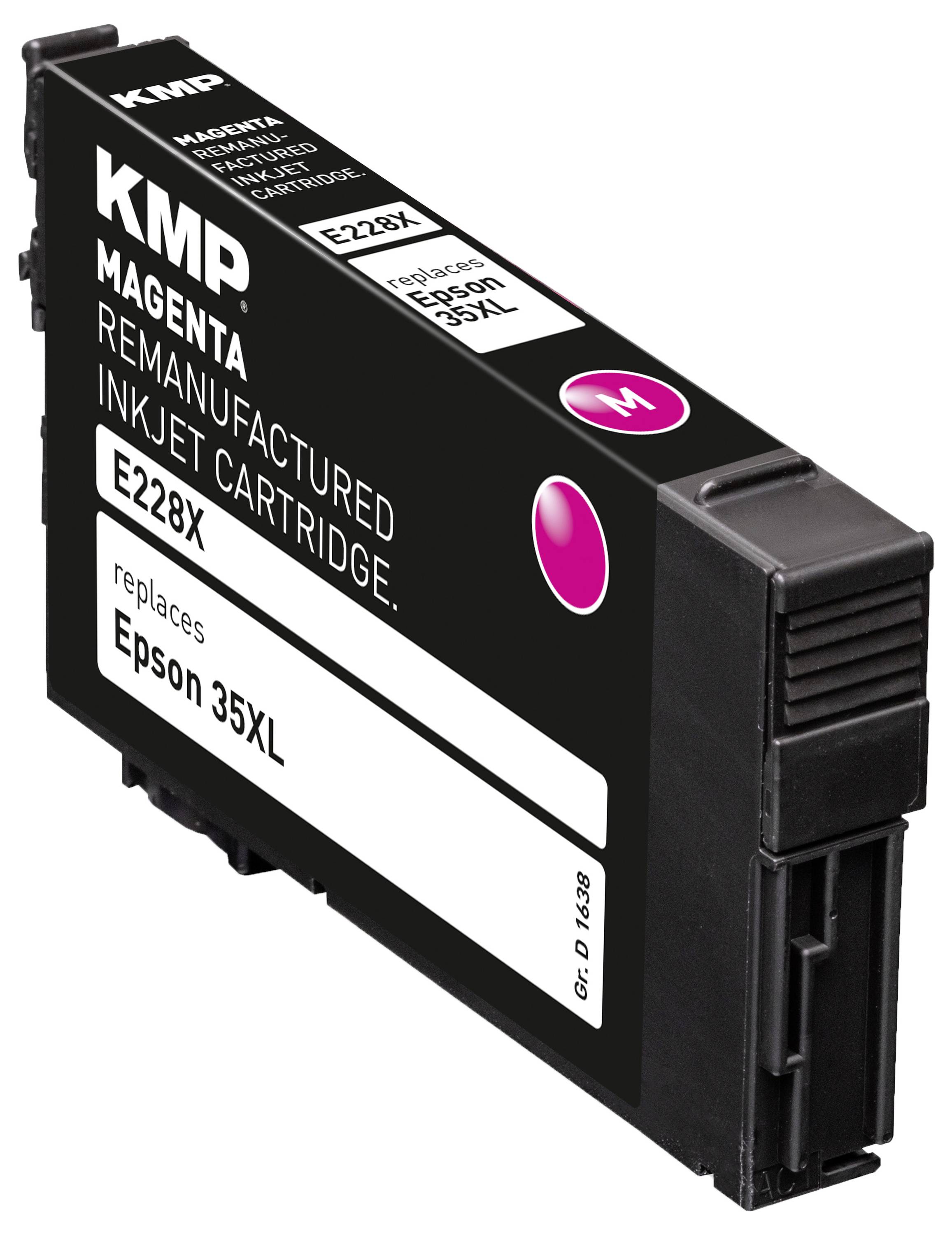 KMP Encre remplace Epson 35XL, T3593 compatible magenta E228X 1638,4006