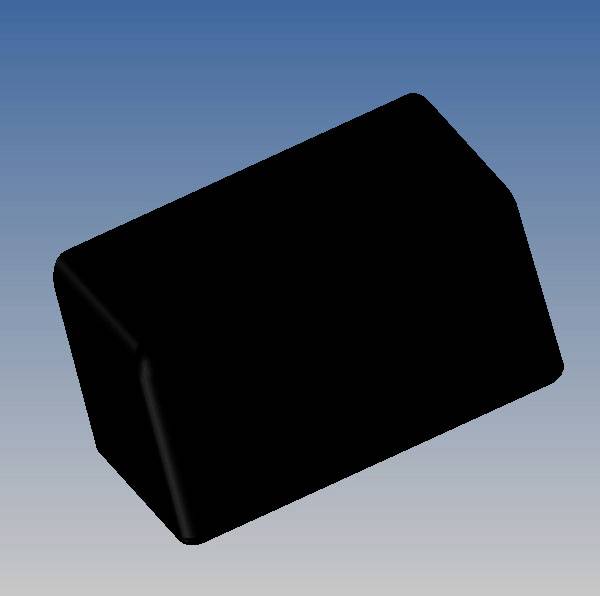 TEKO SR03.9 Boîtier universel 71.5 x 38.3 x 40.9 ABS noir 1 pc(s)