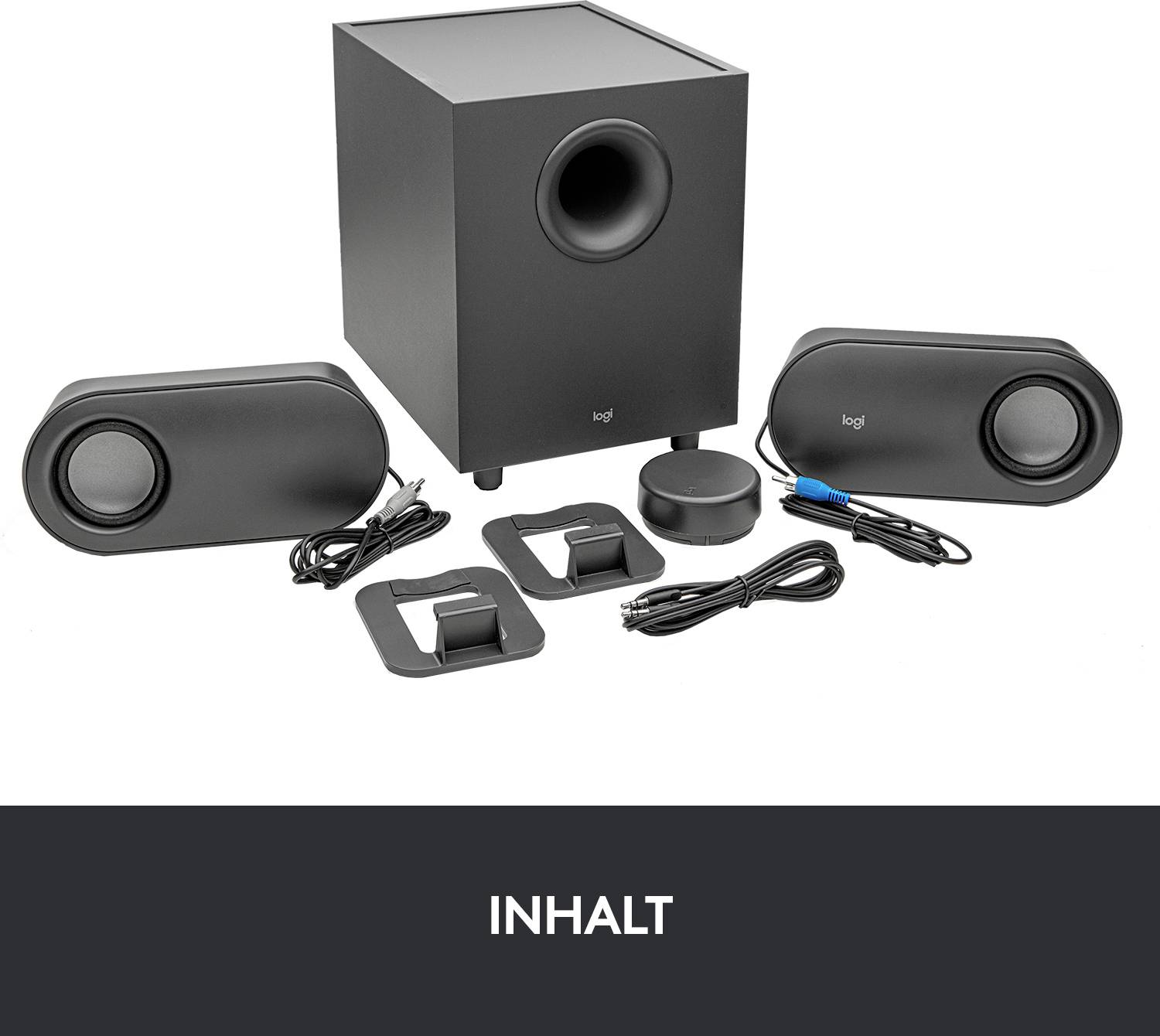 Logitech Z407 2.1 Enceintes PC Bluetooth, filaire 40 W noir