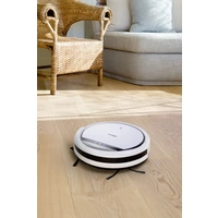 Medion MD 10065 Aspirateur robot blanc, noir 1 mur virtuel, commandable à distance Medion MD 10065 Aspirateur robot blanc, noir 1 mur virtuel, commandable à distance