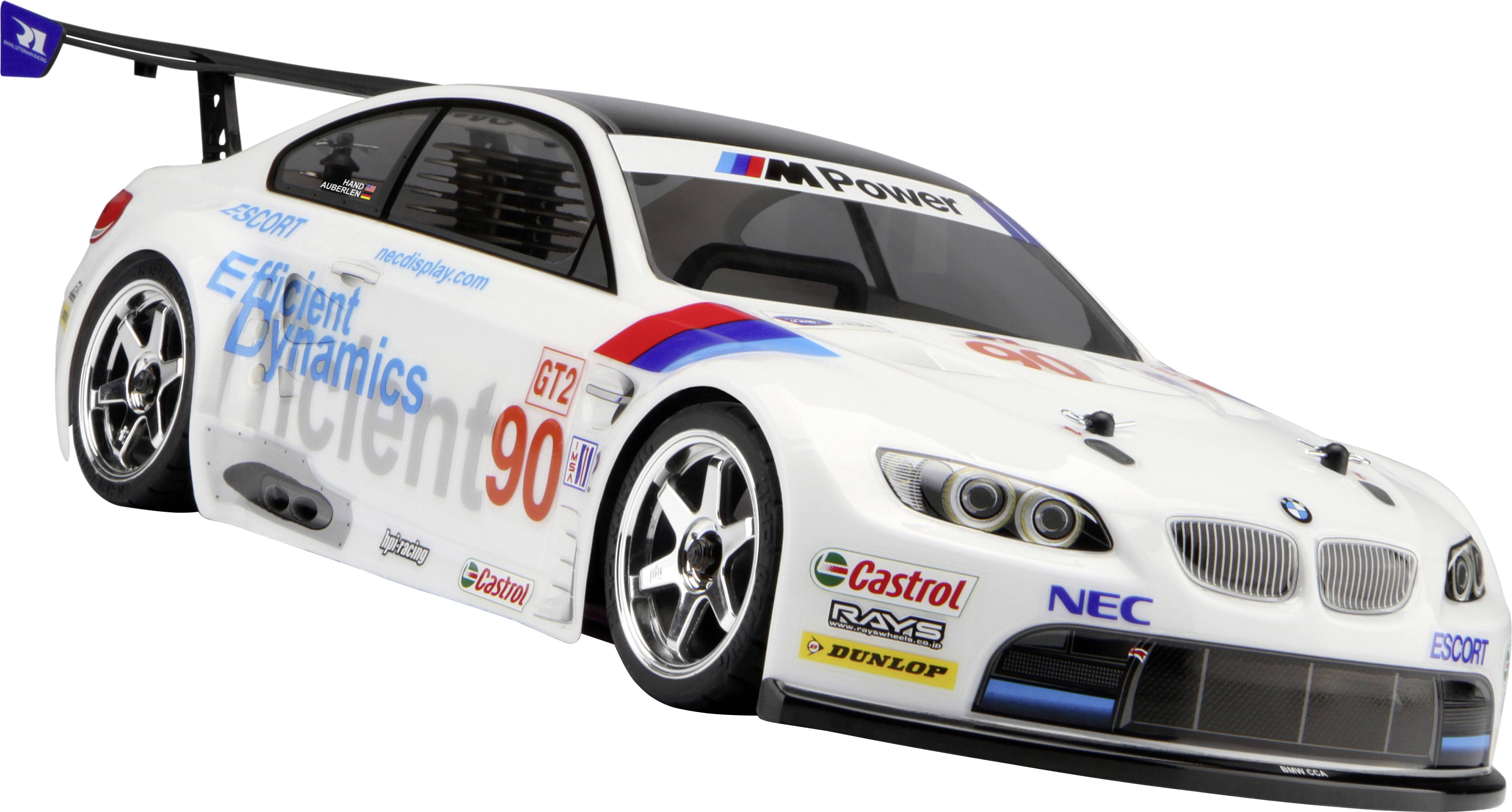 HPI Racing 17548 1:10 Carrosserie Bmw M3 Gt2 (E92) Body (200Mm) 200 mm non verni, non découpé