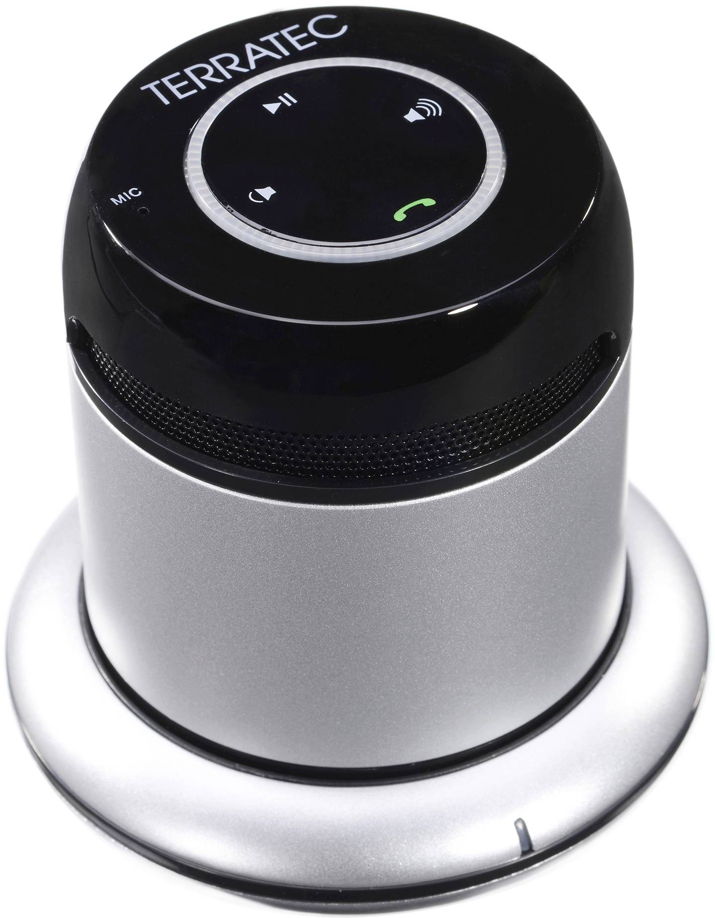 Terratec CONCERT mobile Enceinte Bluetooth argent