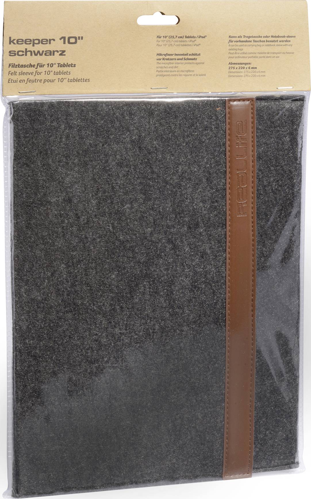 Ultron Housse pour tablette Adapté pour taille d'écran=25,4 cm (10") noir