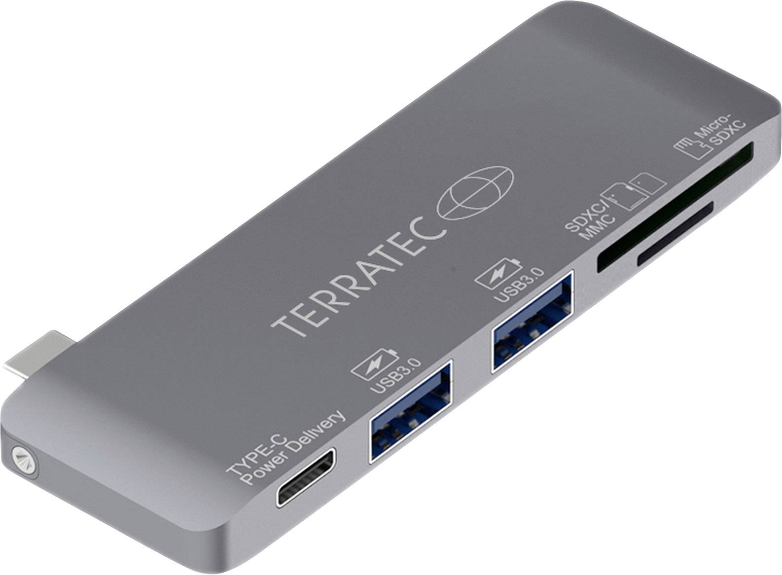 Terratec Station d'accueil USB-C® CONNECT C7 Convient pour les marques: universel