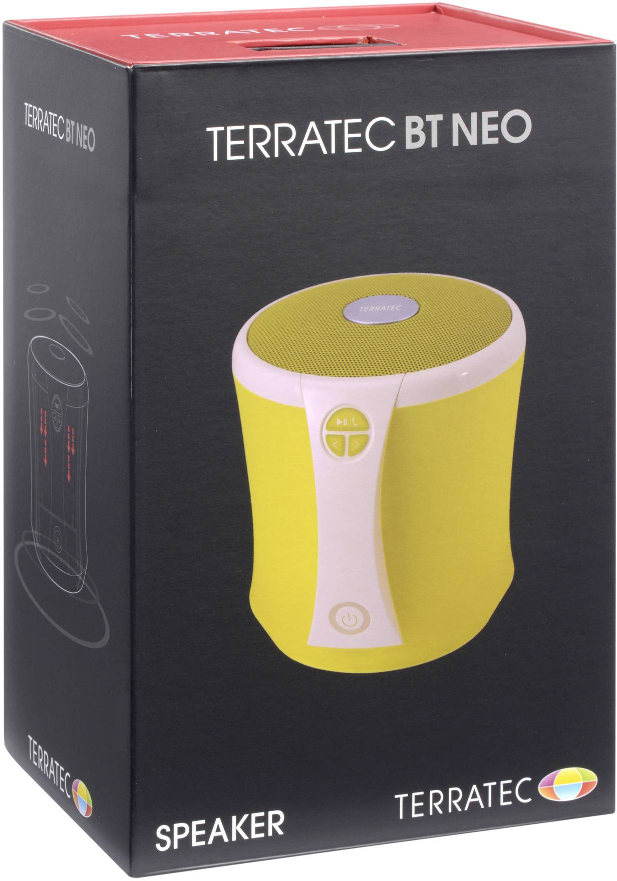 Terratec CONCERT NEO Enceinte Bluetooth fonction mains libres jaune