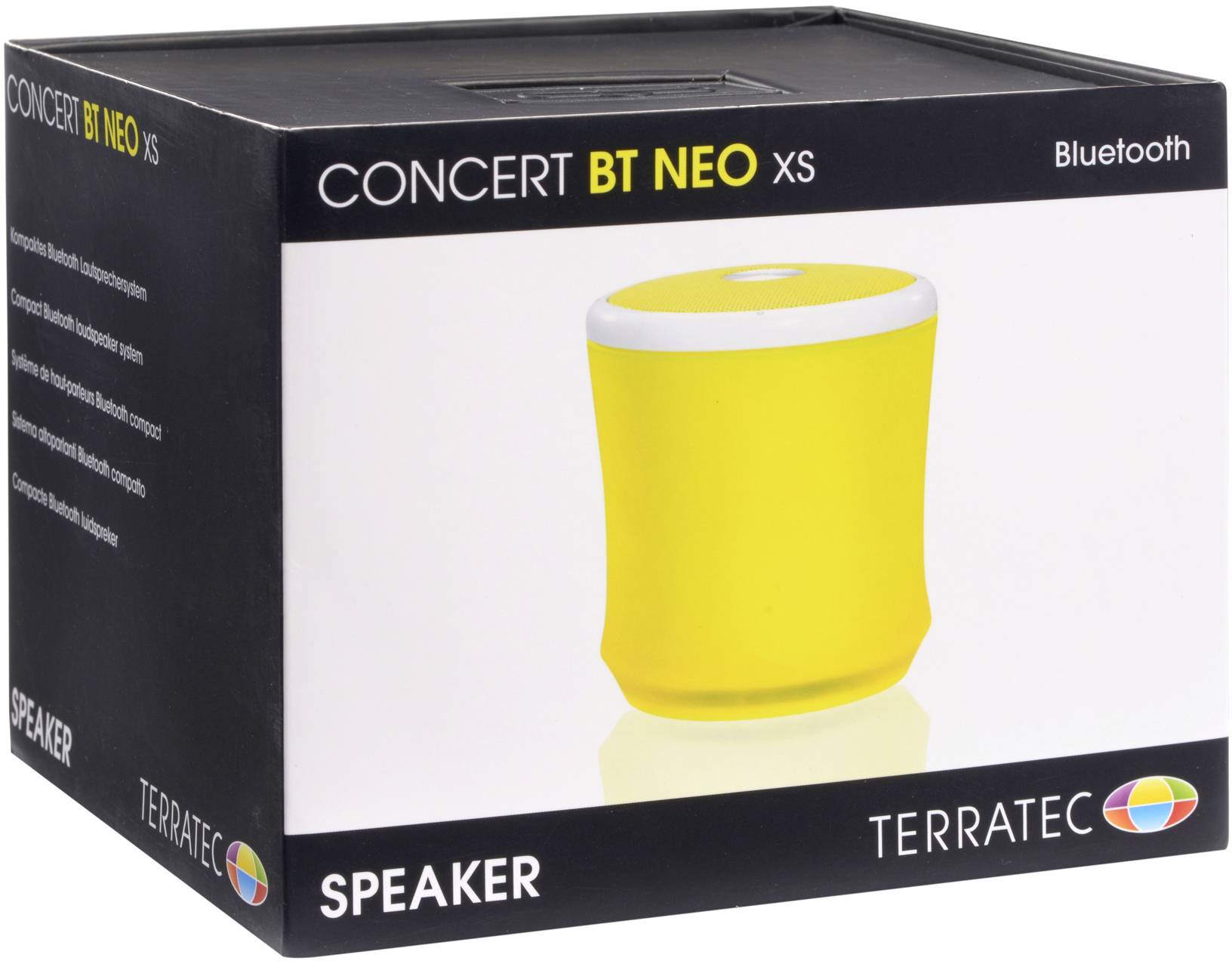 Terratec CONCERT NEO XS Enceinte Bluetooth fonction mains libres jaune