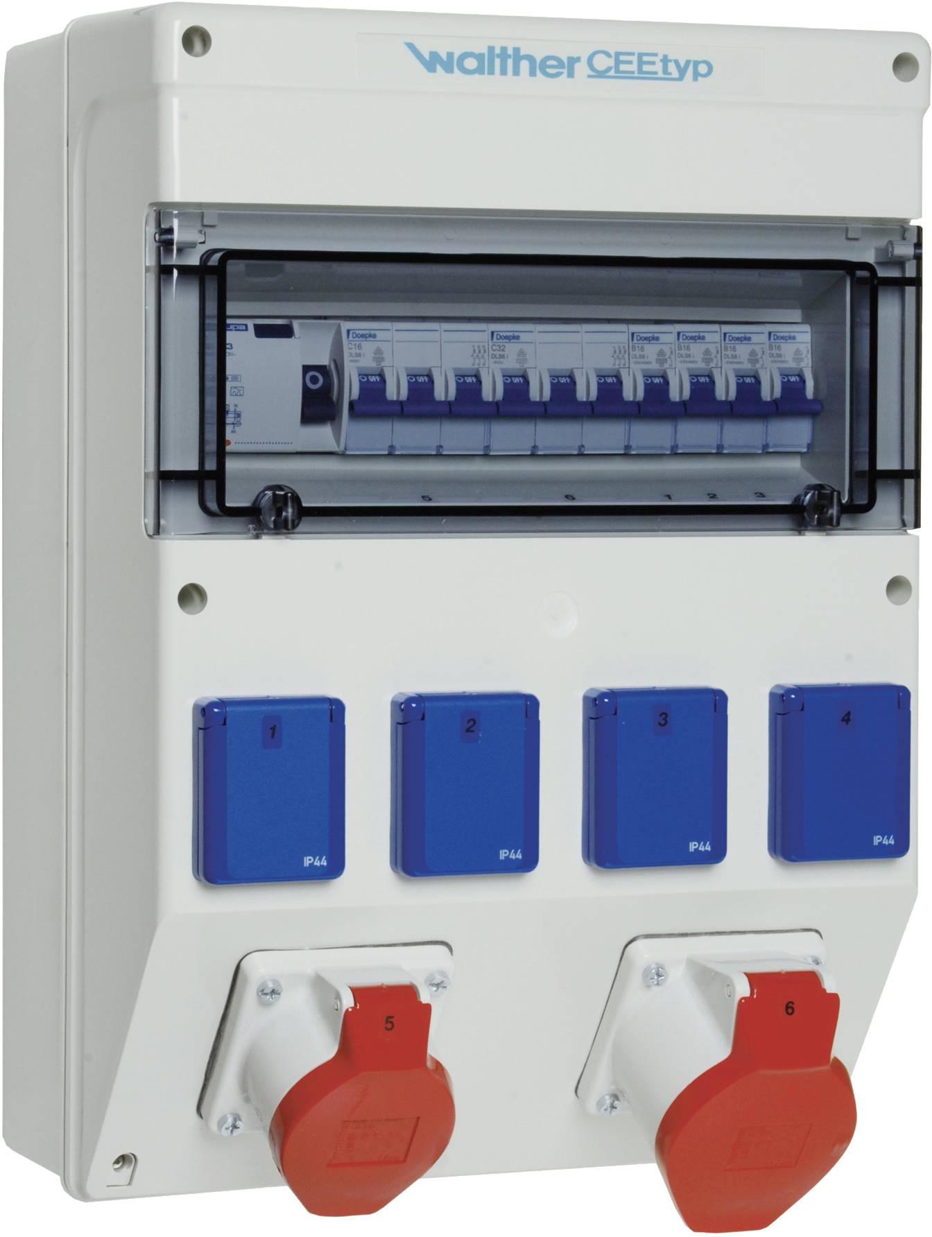 Walther Werke Répartiteur de courant CEE 6823012 6823012