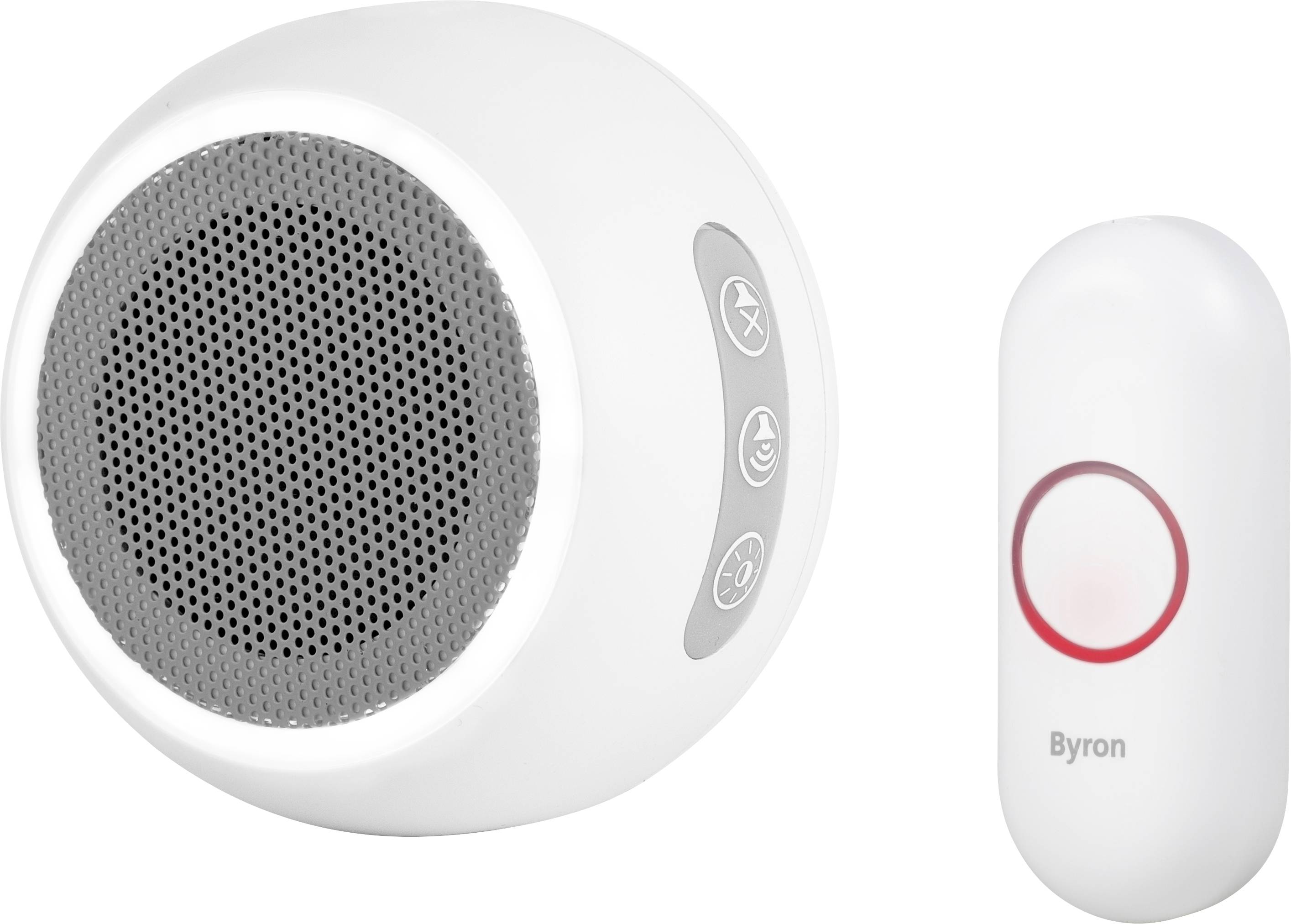Set complet pour Sonnette sans fil Byron DBY-23512 175 m blanc